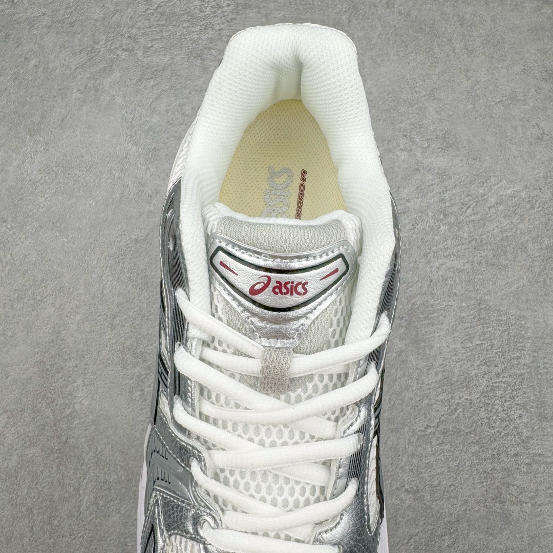 图片[5]-＃FA ASICS GEL-KAYANO 14 亚瑟士K14系列户外复古潮流百搭织物合成革缓震休闲跑步鞋 原装纸板楦头开发 独家私模五层组合大底 原厂定制缓震硅胶加持 原盒原配 官方四联吊牌 原装Ortholite轻量化鞋垫 设计师 Hidenori Yamashita 以「Flash」一词为灵感 创造出未来感金属色鞋面 改造升级内在性能 由内而外全面革新 为 GEL-KAYANO 家族传承及经典跑鞋文化的延续 创下里程碑式作品 K14跑鞋重新诠释了复古的跑步形状 并以其 2000 年代后期的美学理念重新铺装 银色与蓝色的鞋面极为高档 网面铺陈与鞋面、鞋头多处细节位增添了透气性 鞋后跟部中底上以及多密度耐磨鞋底增加了 GEL 缓震胶 提供高抗冲击性、缓冲性、可保护脚部免受地面冲击的影响 穿着舒适性十足 尺码：35.5 36 37 37.5 38 39 39.5 40.5 41.5 42 42.5 43.5 44 45-选品中心