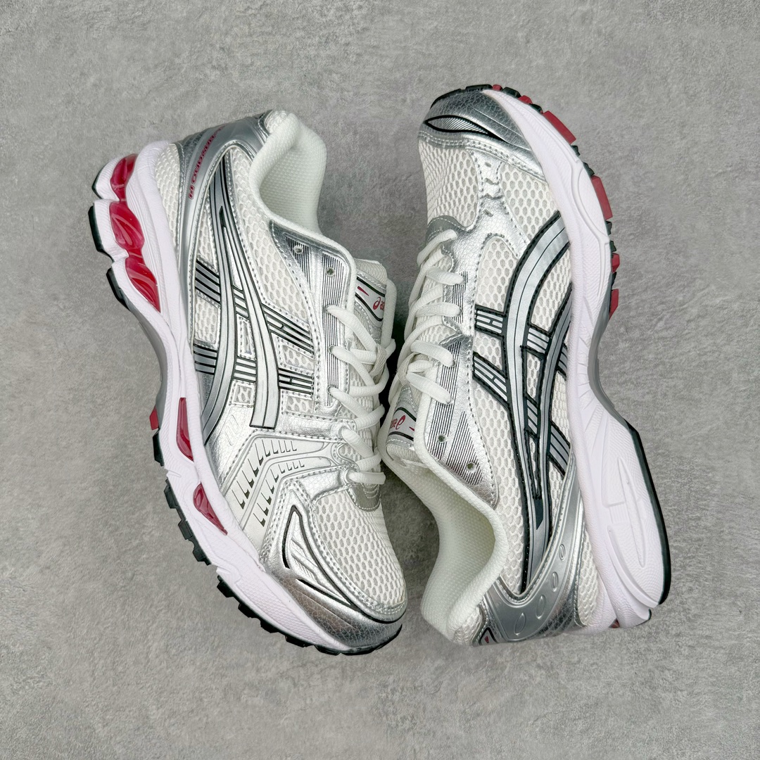 图片[3]-＃FA ASICS GEL-KAYANO 14 亚瑟士K14系列户外复古潮流百搭织物合成革缓震休闲跑步鞋 原装纸板楦头开发 独家私模五层组合大底 原厂定制缓震硅胶加持 原盒原配 官方四联吊牌 原装Ortholite轻量化鞋垫 设计师 Hidenori Yamashita 以「Flash」一词为灵感 创造出未来感金属色鞋面 改造升级内在性能 由内而外全面革新 为 GEL-KAYANO 家族传承及经典跑鞋文化的延续 创下里程碑式作品 K14跑鞋重新诠释了复古的跑步形状 并以其 2000 年代后期的美学理念重新铺装 银色与蓝色的鞋面极为高档 网面铺陈与鞋面、鞋头多处细节位增添了透气性 鞋后跟部中底上以及多密度耐磨鞋底增加了 GEL 缓震胶 提供高抗冲击性、缓冲性、可保护脚部免受地面冲击的影响 穿着舒适性十足 尺码：35.5 36 37 37.5 38 39 39.5 40.5 41.5 42 42.5 43.5 44 45-选品中心