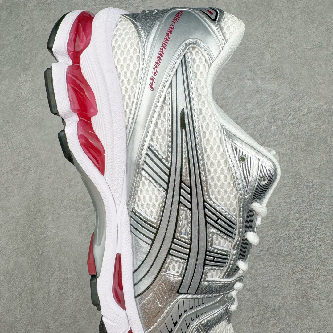 图片[6]-＃FA ASICS GEL-KAYANO 14 亚瑟士K14系列户外复古潮流百搭织物合成革缓震休闲跑步鞋 原装纸板楦头开发 独家私模五层组合大底 原厂定制缓震硅胶加持 原盒原配 官方四联吊牌 原装Ortholite轻量化鞋垫 设计师 Hidenori Yamashita 以「Flash」一词为灵感 创造出未来感金属色鞋面 改造升级内在性能 由内而外全面革新 为 GEL-KAYANO 家族传承及经典跑鞋文化的延续 创下里程碑式作品 K14跑鞋重新诠释了复古的跑步形状 并以其 2000 年代后期的美学理念重新铺装 银色与蓝色的鞋面极为高档 网面铺陈与鞋面、鞋头多处细节位增添了透气性 鞋后跟部中底上以及多密度耐磨鞋底增加了 GEL 缓震胶 提供高抗冲击性、缓冲性、可保护脚部免受地面冲击的影响 穿着舒适性十足 尺码：35.5 36 37 37.5 38 39 39.5 40.5 41.5 42 42.5 43.5 44 45-选品中心