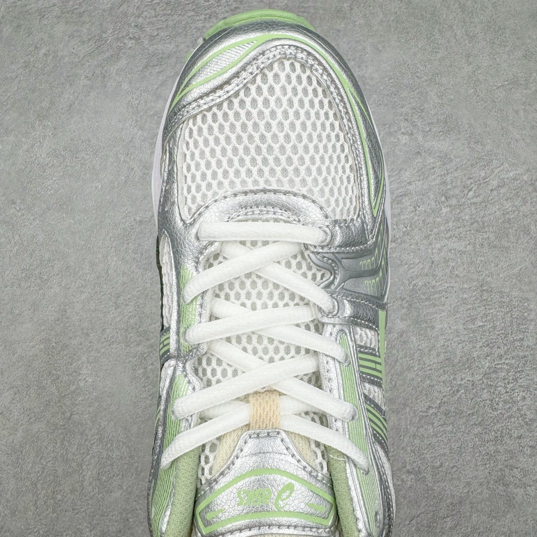 图片[4]-＃FA ASICS GEL-KAYANO 14 亚瑟士K14系列户外复古潮流百搭织物合成革缓震休闲跑步鞋 原装纸板楦头开发 独家私模五层组合大底 原厂定制缓震硅胶加持 原盒原配 官方四联吊牌 原装Ortholite轻量化鞋垫 设计师 Hidenori Yamashita 以「Flash」一词为灵感 创造出未来感金属色鞋面 改造升级内在性能 由内而外全面革新 为 GEL-KAYANO 家族传承及经典跑鞋文化的延续 创下里程碑式作品 K14跑鞋重新诠释了复古的跑步形状 并以其 2000 年代后期的美学理念重新铺装 银色与蓝色的鞋面极为高档 网面铺陈与鞋面、鞋头多处细节位增添了透气性 鞋后跟部中底上以及多密度耐磨鞋底增加了 GEL 缓震胶 提供高抗冲击性、缓冲性、可保护脚部免受地面冲击的影响 穿着舒适性十足 尺码：35.5 36 37 37.5 38 39 39.5 40.5 41.5 42 42.5 43.5 44 45-选品中心