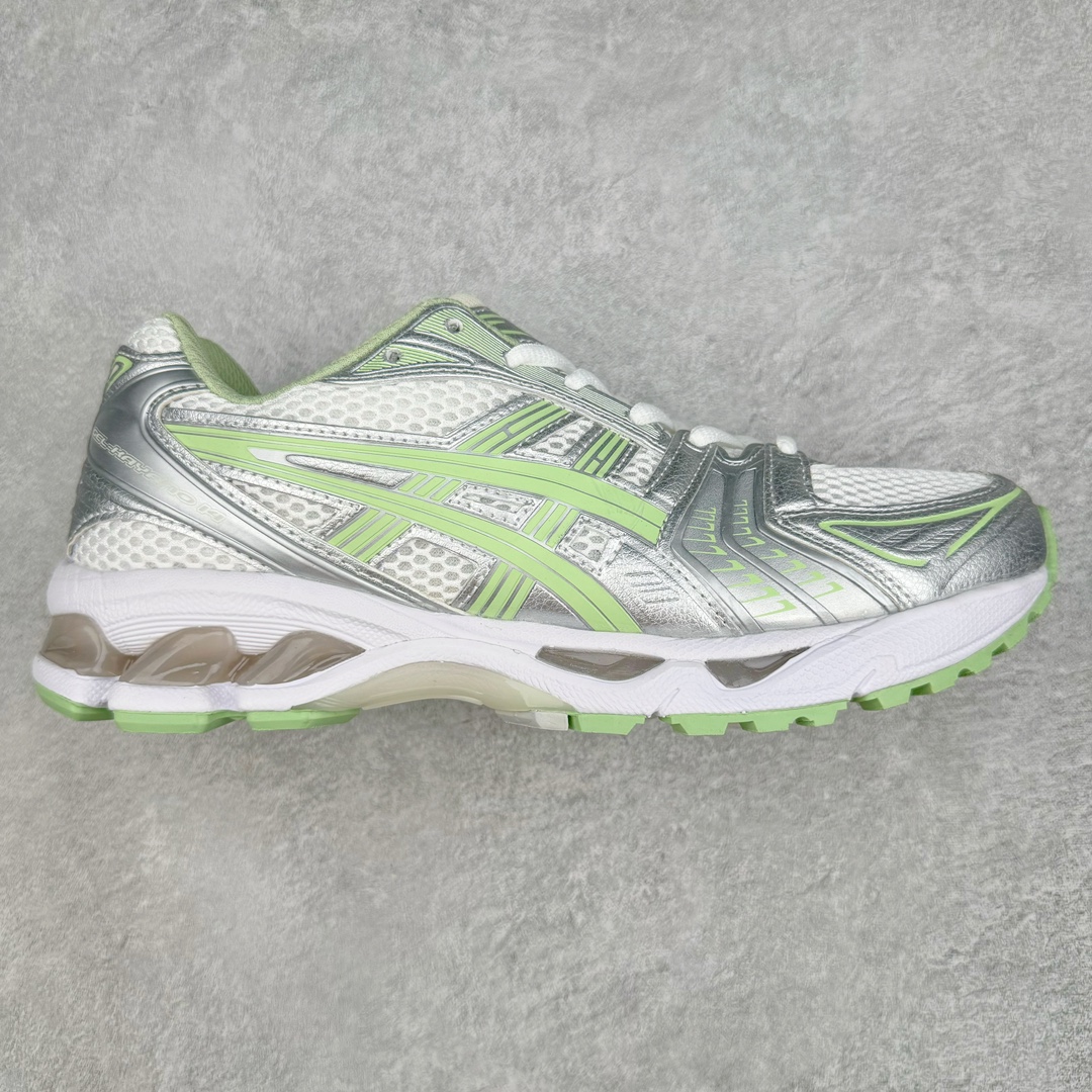 ＃FA ASICS GEL-KAYANO 14 亚瑟士K14系列户外复古潮流百搭织物合成革缓震休闲跑步鞋 原装纸板楦头开发 独家私模五层组合大底 原厂定制缓震硅胶加持 原盒原配 官方四联吊牌 原装Ortholite轻量化鞋垫 设计师 Hidenori Yamashita 以「Flash」一词为灵感 创造出未来感金属色鞋面 改造升级内在性能 由内而外全面革新 为 GEL-KAYANO 家族传承及经典跑鞋文化的延续 创下里程碑式作品 K14跑鞋重新诠释了复古的跑步形状 并以其 2000 年代后期的美学理念重新铺装 银色与蓝色的鞋面极为高档 网面铺陈与鞋面、鞋头多处细节位增添了透气性 鞋后跟部中底上以及多密度耐磨鞋底增加了 GEL 缓震胶 提供高抗冲击性、缓冲性、可保护脚部免受地面冲击的影响 穿着舒适性十足 尺码：35.5 36 37 37.5 38 39 39.5 40.5 41.5 42 42.5 43.5 44 45-选品中心