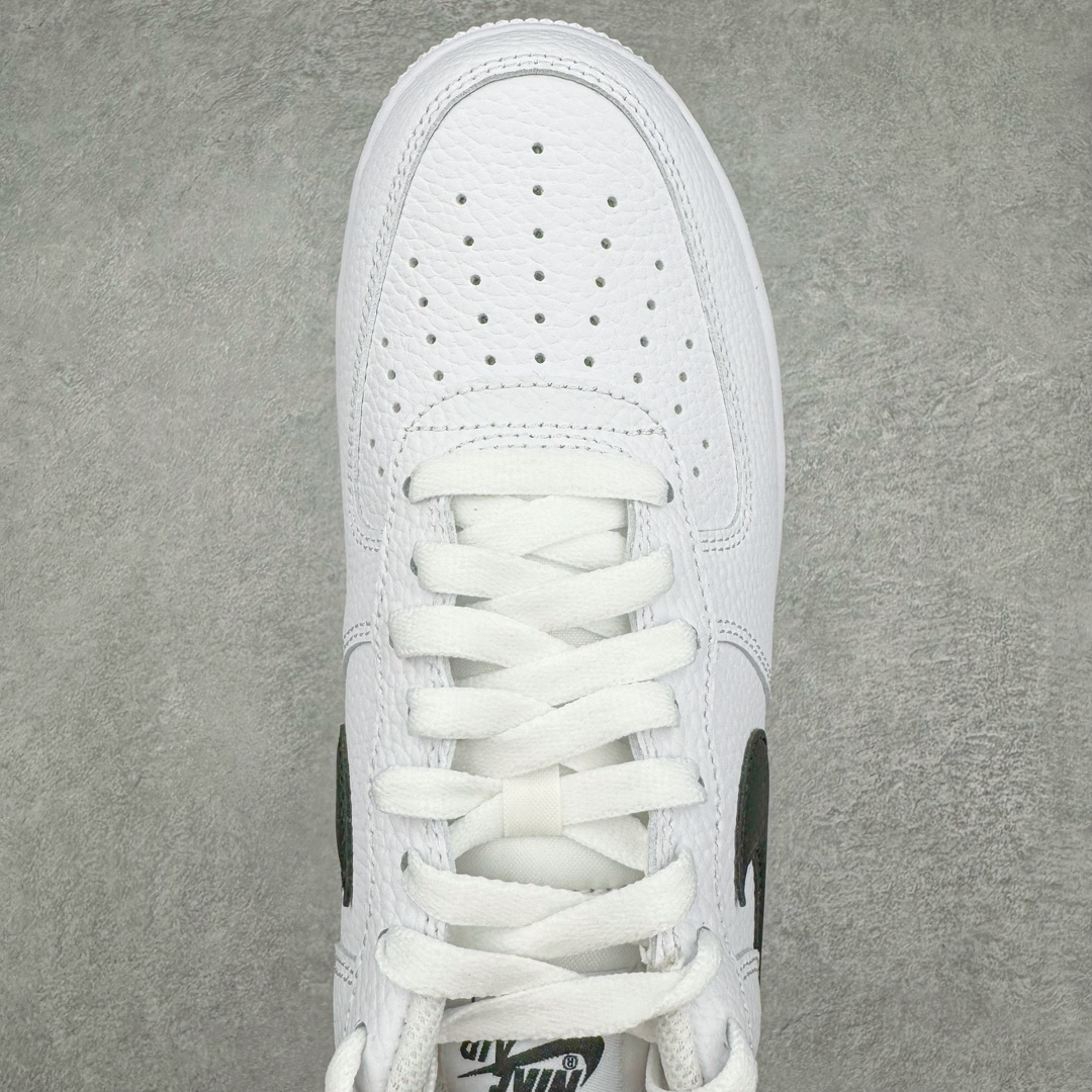 图片[4]-＃绿X/GX NK Air Force 1 Low \’07 空军一号低帮经典板鞋 CT2302-100 全鞋电脑针车 工整有序 原厂港宝加持完美还原灵魂版型 原盒原配从里到外百分百还原 原厂全头层原厂皮料 原标原盒 内置Sole气垫 中底白色背胶 中底划线 已经无限的接近公司 原厂楦头 原厂刺绣 后跟弧度修正 正确中底四线防伪 尺码：40 40.5 41 42 42.5 43 44 44.5 45 46-选品中心