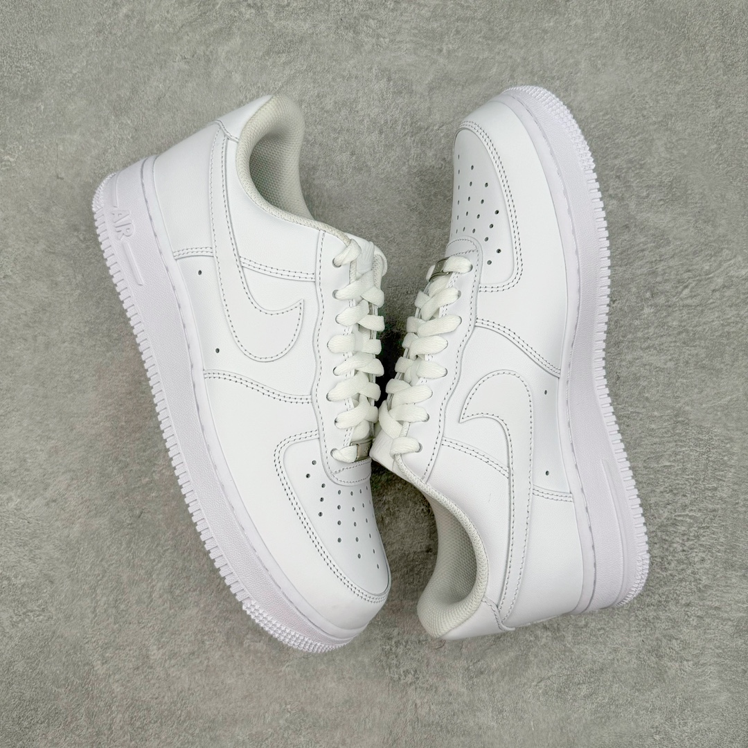 图片[3]-＃绿X NK Air Force 1 Low \’07 空军一号低帮经典板鞋 纯白 DD8959-100/CW2288-111 全鞋电脑针车 工整有序 原厂港宝加持完美还原灵魂版型 原盒原配从里到外百分百还原 原厂全头层原厂皮料 原标原盒 内置Sole气垫 中底白色背胶 中底划线 已经无限的接近公司 原厂楦头 原厂刺绣 后跟弧度修正 正确中底四线防伪 尺码：35.5 36 36.5 37.5 38 38.5 39 40 40.5 41 42 42.5 43 44 44.5 45 46 47.5-选品中心