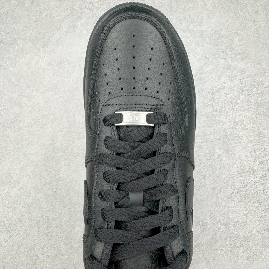 图片[4]-＃绿X NK Air Force 1 Low \’07 空军一号低帮经典板鞋 纯黑 DD8959-001/CW2288-001 全鞋电脑针车 工整有序 原厂港宝加持完美还原灵魂版型 原盒原配从里到外百分百还原 原厂全头层原厂皮料 原标原盒 内置Sole气垫 中底白色背胶 中底划线 已经无限的接近公司 原厂楦头 原厂刺绣 后跟弧度修正 正确中底四线防伪 尺码：35.5 36 36.5 37.5 38 38.5 39 40 40.5 41 42 42.5 43 44 44.5 45 46 47.5-选品中心