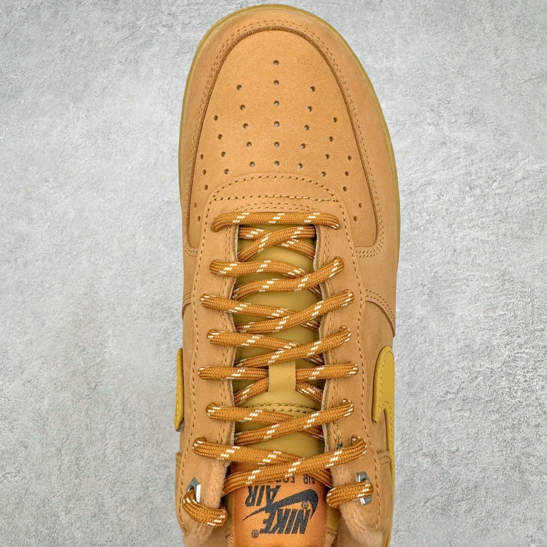 图片[4]-＃绿X NK Air Force 1 Low 07 LV8 \\\”Wheat Flax\\\” 空军一号低帮 小麦色 CJ9179-200 全鞋电脑针车 工整有序 原厂港宝加持完美还原灵魂版型 原盒原配从里到外百分百还原 原厂全头层原厂皮料 原标原盒 内置Sole气垫 中底白色背胶 中底划线 已经无限的接近公司 原厂楦头 原厂刺绣 后跟弧度修正 正确中底四线防伪 尺码：39 40 40.5 41 42 42.5 43 44 44.5 45 46-选品中心