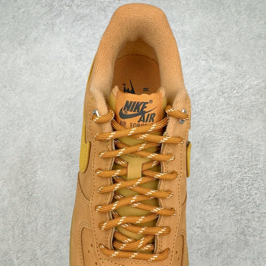 图片[5]-＃绿X NK Air Force 1 Low 07 LV8 \\\”Wheat Flax\\\” 空军一号低帮 小麦色 CJ9179-200 全鞋电脑针车 工整有序 原厂港宝加持完美还原灵魂版型 原盒原配从里到外百分百还原 原厂全头层原厂皮料 原标原盒 内置Sole气垫 中底白色背胶 中底划线 已经无限的接近公司 原厂楦头 原厂刺绣 后跟弧度修正 正确中底四线防伪 尺码：39 40 40.5 41 42 42.5 43 44 44.5 45 46-选品中心