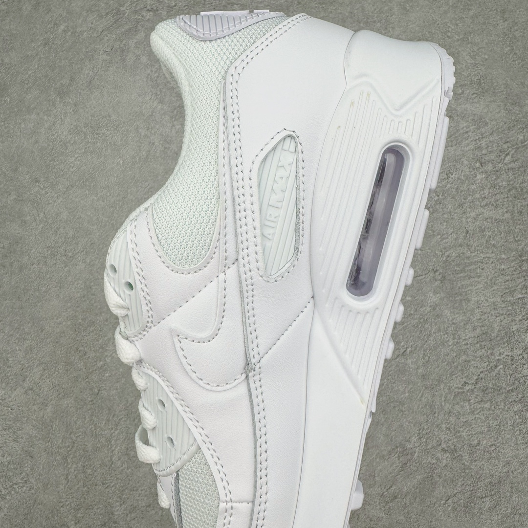 图片[7]-＃绿X/GX NK Air MAX 90 气垫复古减震跑步鞋 CN8490-100 经典重温 独家陆续补货 外单专供大厂出品 品质稳定 一百余色 终端操作 Air Max 90于1990年推出 来自Air Max系列 在Air Max 1的基础上改进而得 增加了气垫面积 外型上也更为流线 最特別的就是加入了菱纹塑胶嵌板 为Air Max 90增添了许多潮流气息 皮革鞋面 造就出色耐穿性和支撑力 Max Air缓震配置搭配泡棉中底 令Air Max 90轻盈而舒适 华夫格橡胶外底 铸就Air Max 90非凡的抓地力 而Air Max 90不仅是一双跑鞋 它成功跨越了时间的演进 成为了球鞋文化与潮流圈中最熟为人知的鞋款之一 尺码：40 40.5 41 42 42.5 43 44 44.5 45 46-选品中心