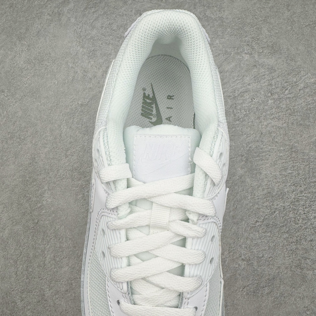 图片[5]-＃绿X/GX NK Air MAX 90 气垫复古减震跑步鞋 CN8490-100 经典重温 独家陆续补货 外单专供大厂出品 品质稳定 一百余色 终端操作 Air Max 90于1990年推出 来自Air Max系列 在Air Max 1的基础上改进而得 增加了气垫面积 外型上也更为流线 最特別的就是加入了菱纹塑胶嵌板 为Air Max 90增添了许多潮流气息 皮革鞋面 造就出色耐穿性和支撑力 Max Air缓震配置搭配泡棉中底 令Air Max 90轻盈而舒适 华夫格橡胶外底 铸就Air Max 90非凡的抓地力 而Air Max 90不仅是一双跑鞋 它成功跨越了时间的演进 成为了球鞋文化与潮流圈中最熟为人知的鞋款之一 尺码：40 40.5 41 42 42.5 43 44 44.5 45 46-选品中心