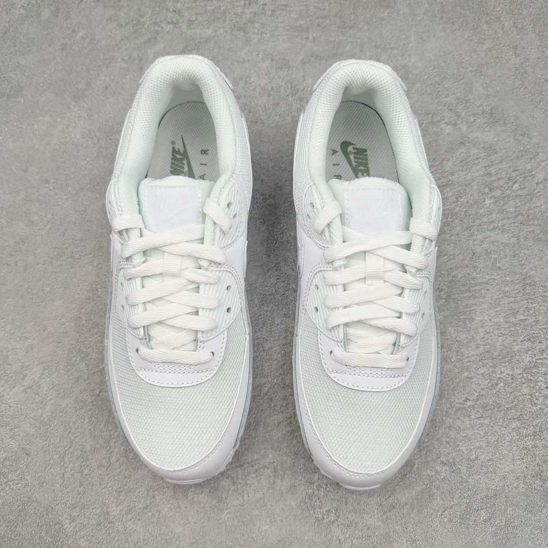 图片[2]-＃绿X/GX NK Air MAX 90 气垫复古减震跑步鞋 CN8490-100 经典重温 独家陆续补货 外单专供大厂出品 品质稳定 一百余色 终端操作 Air Max 90于1990年推出 来自Air Max系列 在Air Max 1的基础上改进而得 增加了气垫面积 外型上也更为流线 最特別的就是加入了菱纹塑胶嵌板 为Air Max 90增添了许多潮流气息 皮革鞋面 造就出色耐穿性和支撑力 Max Air缓震配置搭配泡棉中底 令Air Max 90轻盈而舒适 华夫格橡胶外底 铸就Air Max 90非凡的抓地力 而Air Max 90不仅是一双跑鞋 它成功跨越了时间的演进 成为了球鞋文化与潮流圈中最熟为人知的鞋款之一 尺码：40 40.5 41 42 42.5 43 44 44.5 45 46-选品中心
