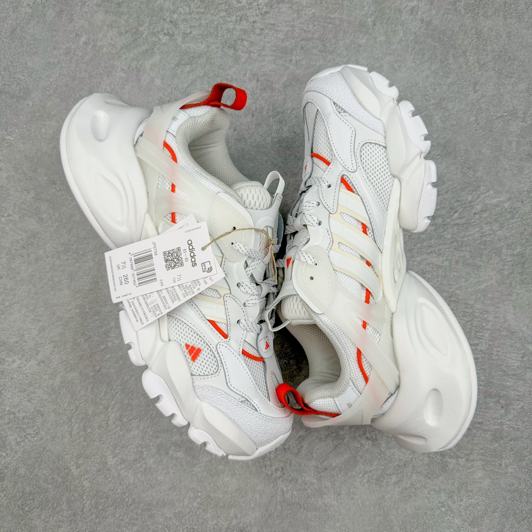 图片[3]-＃HP纯原 AD XLG Runner Deluxe 跑步者豪华版系列低帮厚底增高老爹风复古缓震休闲运动慢跑鞋 JP5758 自从阿迪达斯和巴黎世家合作后，没少出双方联名的平替。结果根据最新情报，阿迪现在已经把手伸到了巴家爆款3XL的身上，新鞋Xlg Runner Deluxe实物曝光，emm，鞋款整体一眼丁真是巴黎世家Track＋3XL大底的缝合怪版本，要不是鞋侧明晃晃的adidas三道杠Logo，估计各位看了都得蒙。这波不能说是完全复制巴黎世家，但也多少有点借鉴的味道了。新鞋基本就是在阿迪经典\\\”Climacool\\\”鞋款的基础上，升级了Boots大底以及加入了\\\”巴味\\\”设计元素…尺码：35 36 36⅔ 37⅓ 38 38⅔ 39⅓ 40 40⅔ 41⅓ 42 42⅔ 43⅓ 44 44⅔ 45 46-选品中心