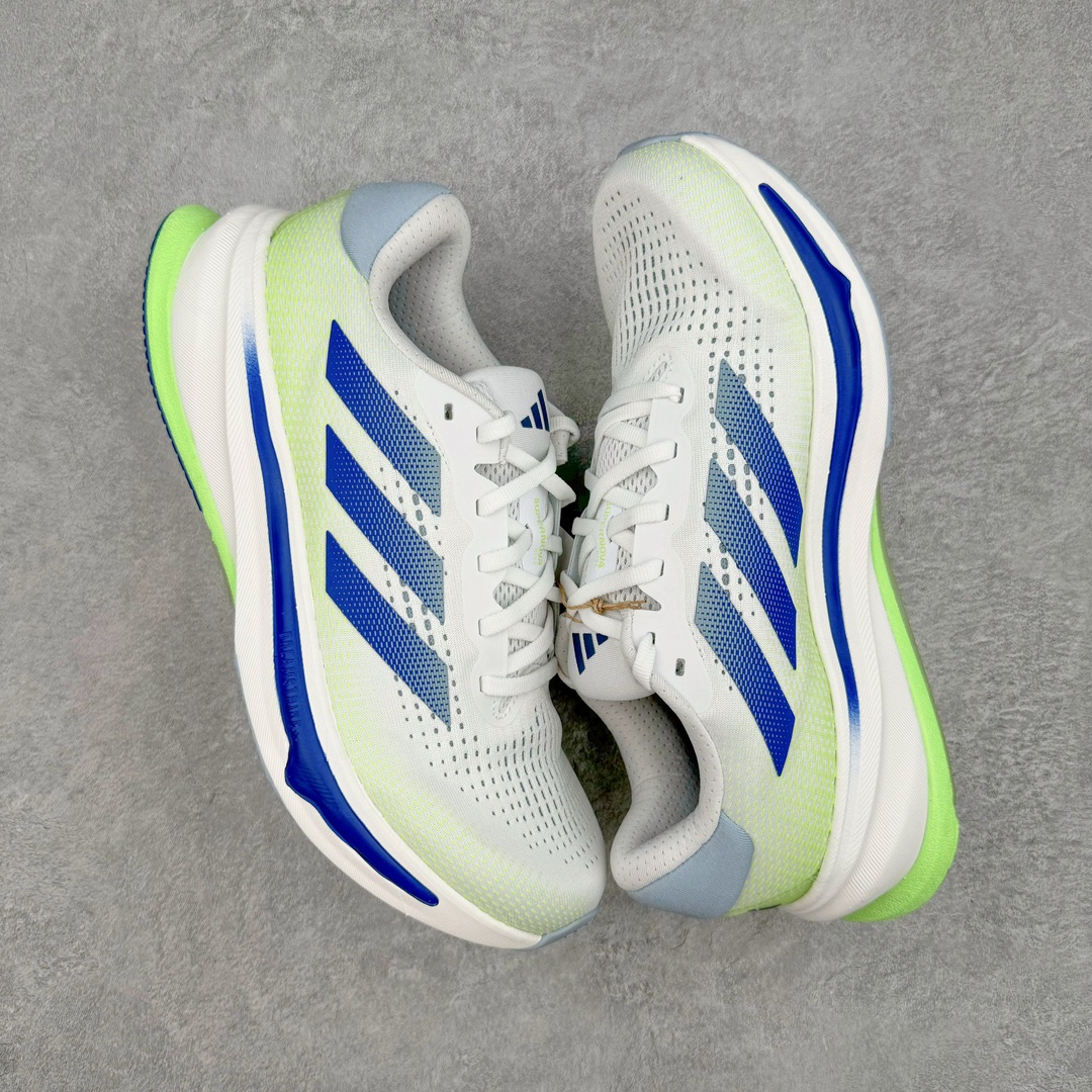 图片[3]-＃YG纯原 AD Supernova Rise 阿迪全新网面休闲长跑跑步鞋 IF3015 款鞋采用了Dreamstrike+ 中底 将缓冲材质与柔软的织物相结合 以最大限度地减少刺激性摩擦和慢跑后水泡的可能性 在美学方面 Supernova Rise 从自然和生物中汲取灵感 如深色底色和半绿色细节 尺码：36 36.5 37.5 38 38.5 39 40 40.5 41 42 42.5 43 44 44.5 45-选品中心