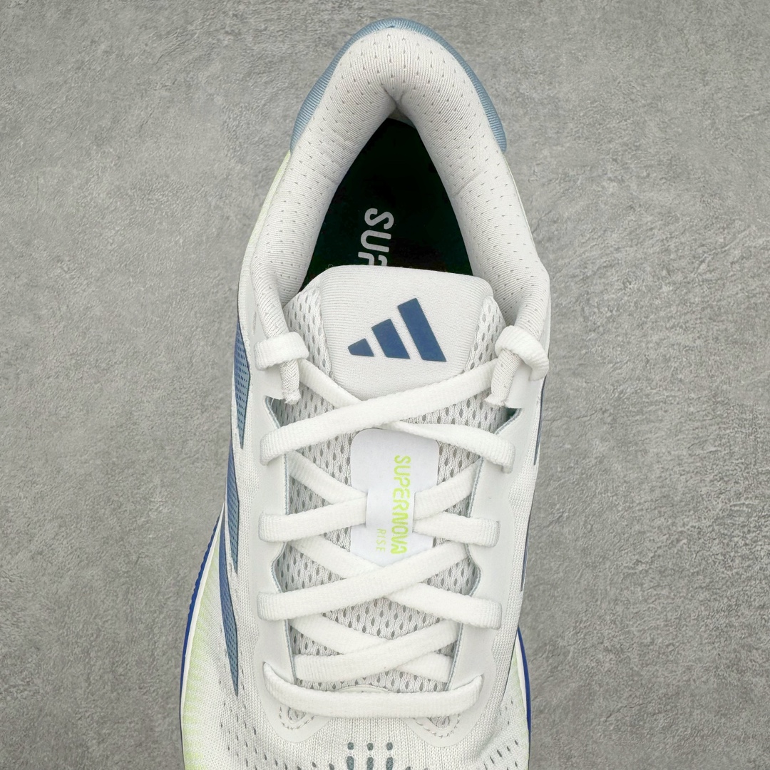 图片[5]-＃YG纯原 AD Supernova Rise 阿迪全新网面休闲长跑跑步鞋 IF3015 款鞋采用了Dreamstrike+ 中底 将缓冲材质与柔软的织物相结合 以最大限度地减少刺激性摩擦和慢跑后水泡的可能性 在美学方面 Supernova Rise 从自然和生物中汲取灵感 如深色底色和半绿色细节 尺码：36 36.5 37.5 38 38.5 39 40 40.5 41 42 42.5 43 44 44.5 45-选品中心