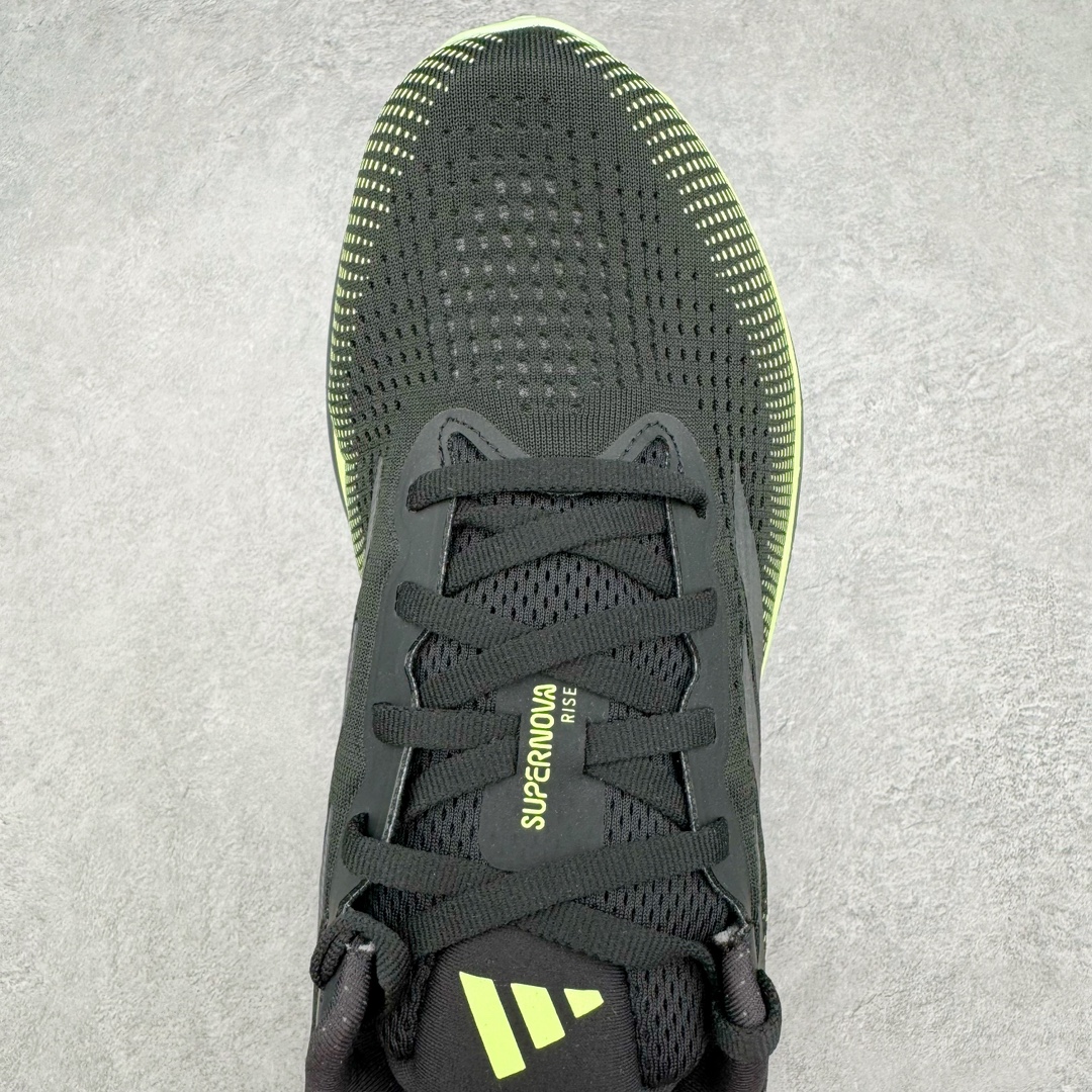 图片[4]-＃YG纯原 AD Supernova Rise 阿迪全新网面休闲长跑跑步鞋 IG5846 款鞋采用了Dreamstrike+ 中底 将缓冲材质与柔软的织物相结合 以最大限度地减少刺激性摩擦和慢跑后水泡的可能性 在美学方面 Supernova Rise 从自然和生物中汲取灵感 如深色底色和半绿色细节 尺码：36 36.5 37.5 38 38.5 39 40 40.5 41 42 42.5 43 44 44.5 45-选品中心