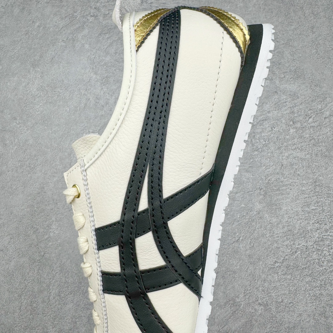 图片[7]-＃HK纯原 Asics Onitsuka Tiger MEXICO 66 亚瑟士鬼冢虎复古经典板鞋 市场最强版本 头层小羊皮加持 海外订单工厂出品 超成熟稳定的做工品控 原装全套纸板楦头开发 原汁原味 完美呈现版型 私模正确鞋底咬花纹路 一比一鞋头弧度高度鞋身弧度 绝不口嗨 细节品控鞋型随意秒杀市面 原档咬花纹路私模大底 一个单元有六个三角形 总体形拼接呈现花瓣状 官方四联吊牌 原装Ortholite轻量化鞋垫 原盒原配 质保卡 说明书 钢印防尘纸 纸板中底带钢印 乳胶组合鞋垫 支持全方位的对比专柜 产品从款式颜色造型上体现出追求舒适和细节的完美 鞋类更是推崇手工制作的严谨与完美 融舒适性与可穿性的设计风格 注重细节的完美和别致魅力 既保持稳重 又不失轻松的时尚感 尺码：36 37 37.5 38 39 39.5 40 40.5 41.5 42 42.5 43.5 44 45 46-选品中心