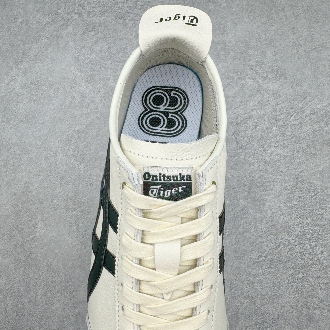 图片[5]-＃HK纯原 Asics Onitsuka Tiger MEXICO 66 亚瑟士鬼冢虎复古经典板鞋 市场最强版本 头层小羊皮加持 海外订单工厂出品 超成熟稳定的做工品控 原装全套纸板楦头开发 原汁原味 完美呈现版型 私模正确鞋底咬花纹路 一比一鞋头弧度高度鞋身弧度 绝不口嗨 细节品控鞋型随意秒杀市面 原档咬花纹路私模大底 一个单元有六个三角形 总体形拼接呈现花瓣状 官方四联吊牌 原装Ortholite轻量化鞋垫 原盒原配 质保卡 说明书 钢印防尘纸 纸板中底带钢印 乳胶组合鞋垫 支持全方位的对比专柜 产品从款式颜色造型上体现出追求舒适和细节的完美 鞋类更是推崇手工制作的严谨与完美 融舒适性与可穿性的设计风格 注重细节的完美和别致魅力 既保持稳重 又不失轻松的时尚感 尺码：36 37 37.5 38 39 39.5 40 40.5 41.5 42 42.5 43.5 44 45 46-选品中心