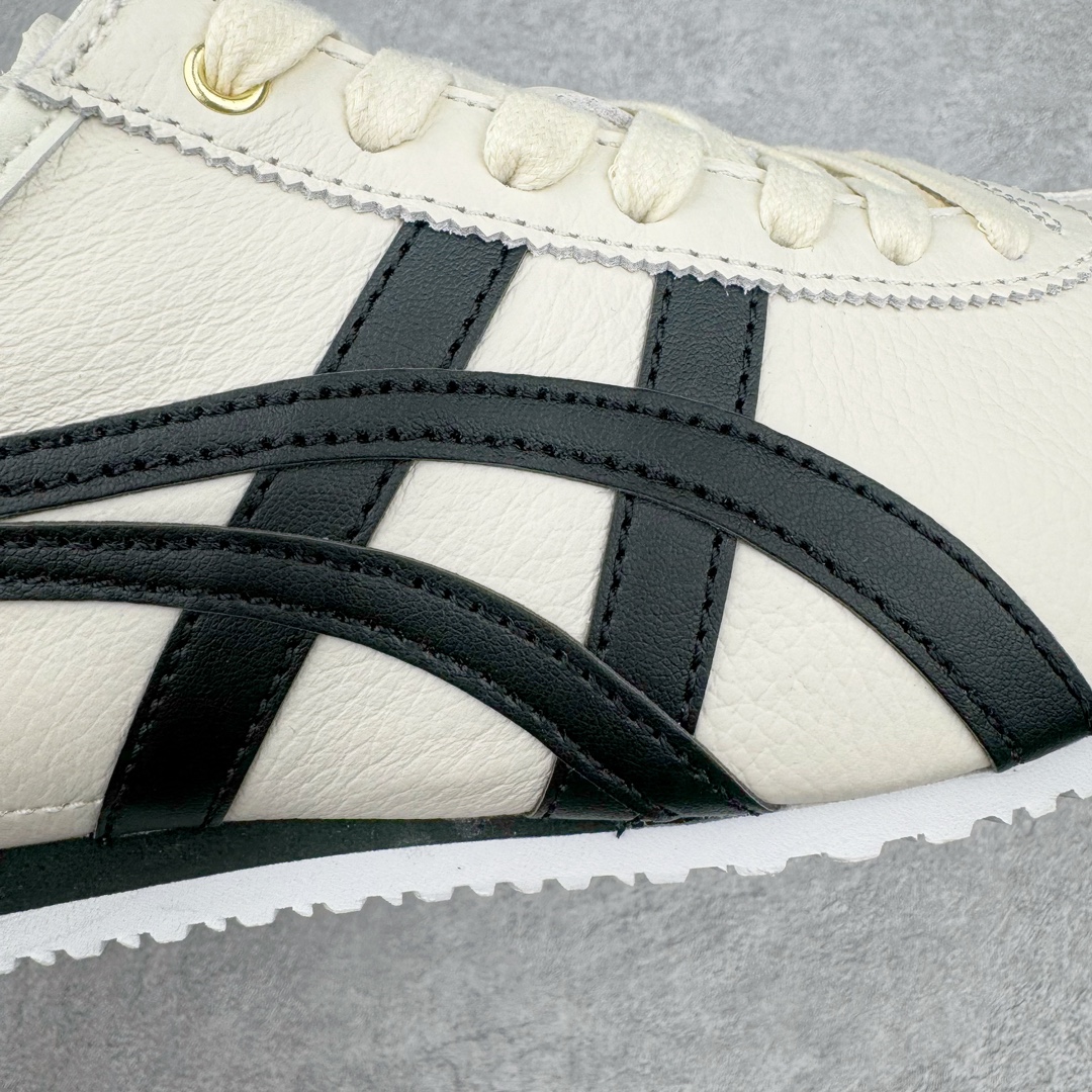 图片[14]-＃HK纯原 Asics Onitsuka Tiger MEXICO 66 亚瑟士鬼冢虎复古经典板鞋 市场最强版本 头层小羊皮加持 海外订单工厂出品 超成熟稳定的做工品控 原装全套纸板楦头开发 原汁原味 完美呈现版型 私模正确鞋底咬花纹路 一比一鞋头弧度高度鞋身弧度 绝不口嗨 细节品控鞋型随意秒杀市面 原档咬花纹路私模大底 一个单元有六个三角形 总体形拼接呈现花瓣状 官方四联吊牌 原装Ortholite轻量化鞋垫 原盒原配 质保卡 说明书 钢印防尘纸 纸板中底带钢印 乳胶组合鞋垫 支持全方位的对比专柜 产品从款式颜色造型上体现出追求舒适和细节的完美 鞋类更是推崇手工制作的严谨与完美 融舒适性与可穿性的设计风格 注重细节的完美和别致魅力 既保持稳重 又不失轻松的时尚感 尺码：36 37 37.5 38 39 39.5 40 40.5 41.5 42 42.5 43.5 44 45 46-选品中心