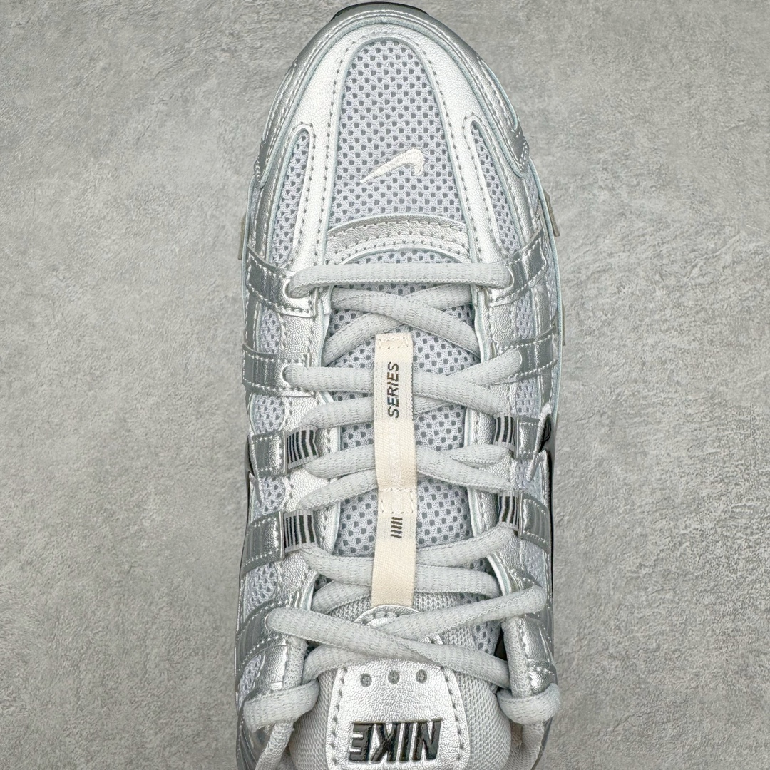 图片[4]-NK P-6000 系列低帮复古老爹风休闲运动舒适慢跑鞋 FB9876-101 融合 Pegasus 过往运动鞋设计 助力 21 世纪早期跑步运动跃升时尚新高度 采用透气网眼布、运动风格线条和耐穿覆面 兼具吸睛外观和舒适感受 中底泡绵以田径赛道为灵感 打造厚实设计 缔造出众缓震性能 尺码：36 36.5 37.5 38 38.5 39 40 40.5 41 42 42.5 43 44 44.5 45-选品中心