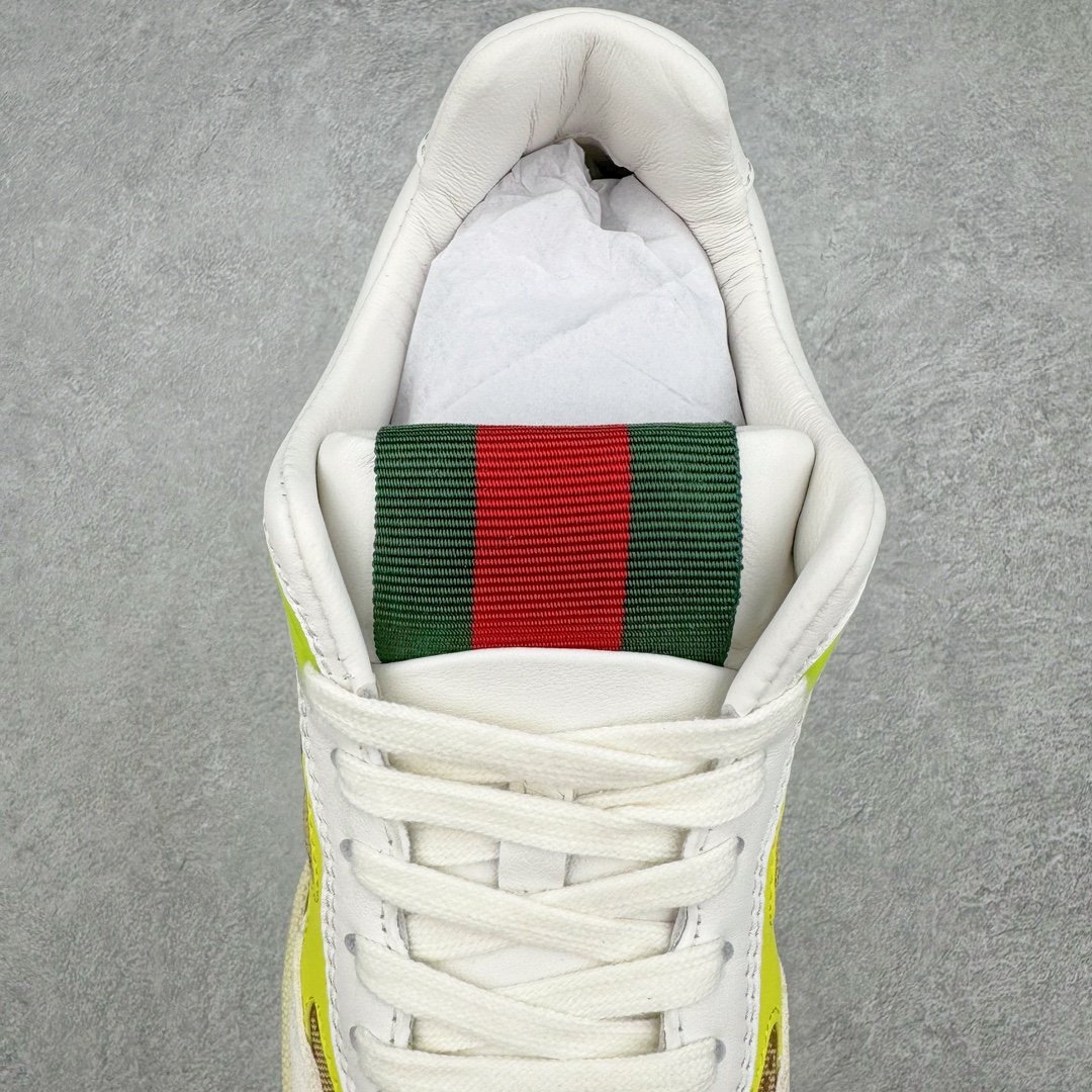 图片[5]-GUCCI Re-Web系列运动鞋 古驰运动鞋系列经典原型复古百搭做旧老爹板鞋/复古学院风 怀旧版 原厂订单 目前市面最强＃官网同步最新满天星礼盒全套包装 高端零售海外实体专供 ‬混卖版 渠‮原道‬装 全身20几个细节点全部做到一致还原 吊打市面所有版本 原版做旧 右脚鞋侧嵌入NFC防伪芯片装置＋鞋盒标二唯码扫描 秒进官网 秒杀市面任何版本 原装意大利进口 里外全皮 全套包装 全头层顶级软牛皮 广东代工出品 原档原标原盒 随意对比任何版本 尺码：35 36 37 38 39 40 41 42 43 44-选品中心