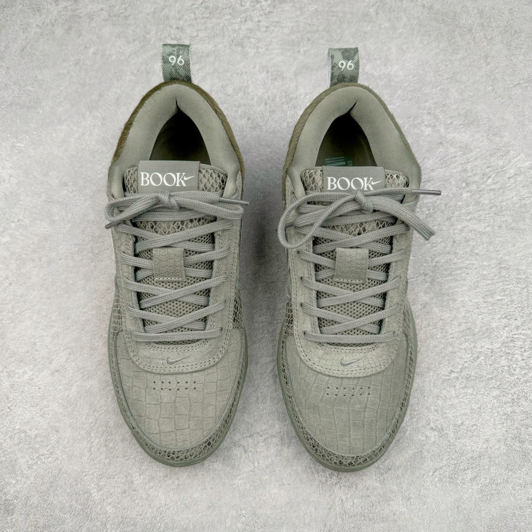 图片[2]-＃Z版纯原福利 NK Book 1 Devin Booker 德文·布克一代男子实战篮球鞋 徒步旅行 军绿 HF6236-002 全套原纸板楦头开发 确保原汁原味 完美呈现版型 鞋身流线型 原厂高强度抗扭定型港宝 小蛮腰后跟 高弹超临界发泡材质大底 贝利原厂皮料加持 内置高强度抗扭片(强度高于碳纤)给予鞋身足够抗扭矩力 实战利器 鞋身➕鞋头增配高频补强层 提升鞋头以及脚踝支撑性 尺码：40 40.5 41 42 42.5 43 44 44.5 45 46-选品中心