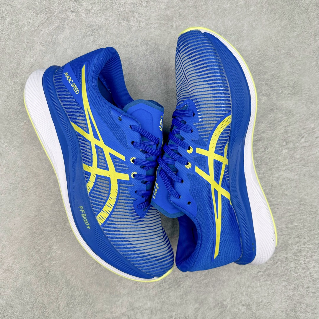 图片[3]-Asics Magic Speed 3 系列碳板竞速跑步鞋 鞋款采用亚瑟士FF BLAST CUSHIONING中底设计 为运动中带来回弾性和轻量性感受 工程网眼鞋面提供运动中所需的透气性和舒适性 内陷式碳板大底结构 带来运动时足底的舒适性和灵活性 帮助跑者获得轻盈的落地体验 尺码：36 37 38 39 39.5 40 40.5 41.5 42 42.5 43.5 44 45-选品中心
