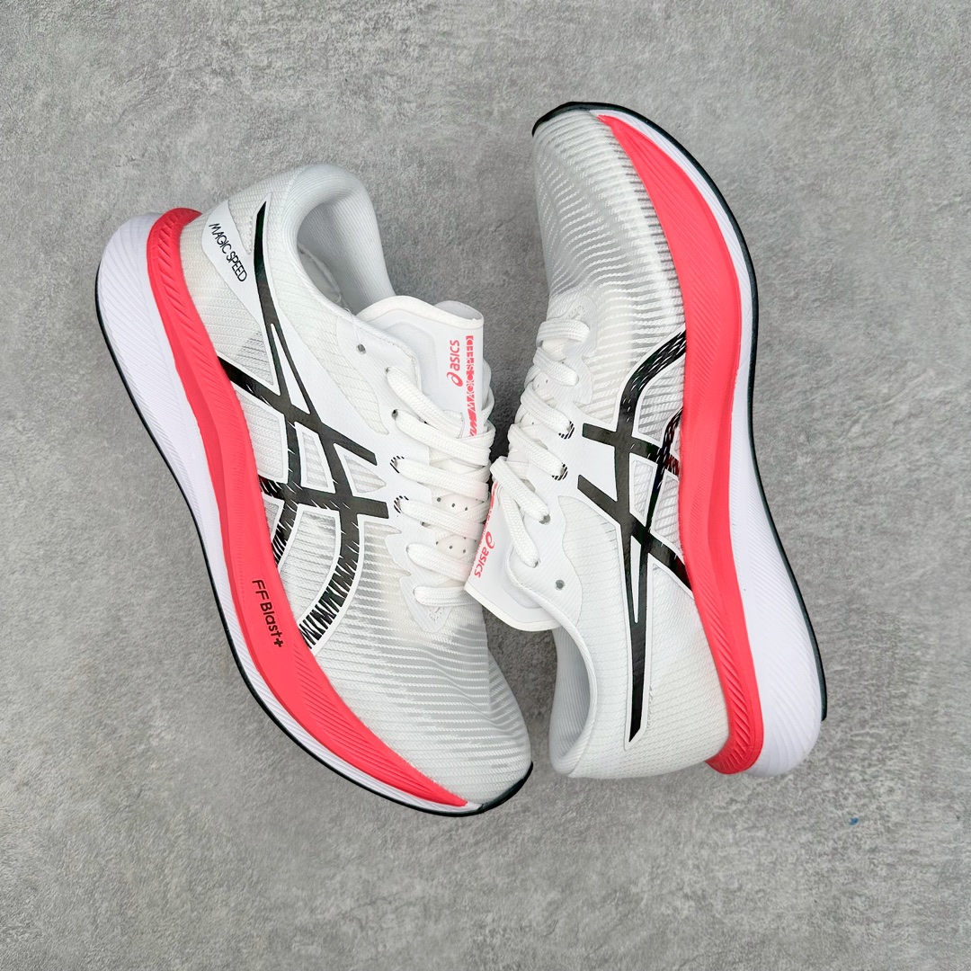 图片[3]-Asics Magic Speed 3 系列碳板竞速跑步鞋 鞋款采用亚瑟士FF BLAST CUSHIONING中底设计 为运动中带来回弾性和轻量性感受 工程网眼鞋面提供运动中所需的透气性和舒适性 内陷式碳板大底结构 带来运动时足底的舒适性和灵活性 帮助跑者获得轻盈的落地体验 尺码：36 37 38 39 39.5 40 40.5 41.5 42 42.5 43.5 44 45-选品中心