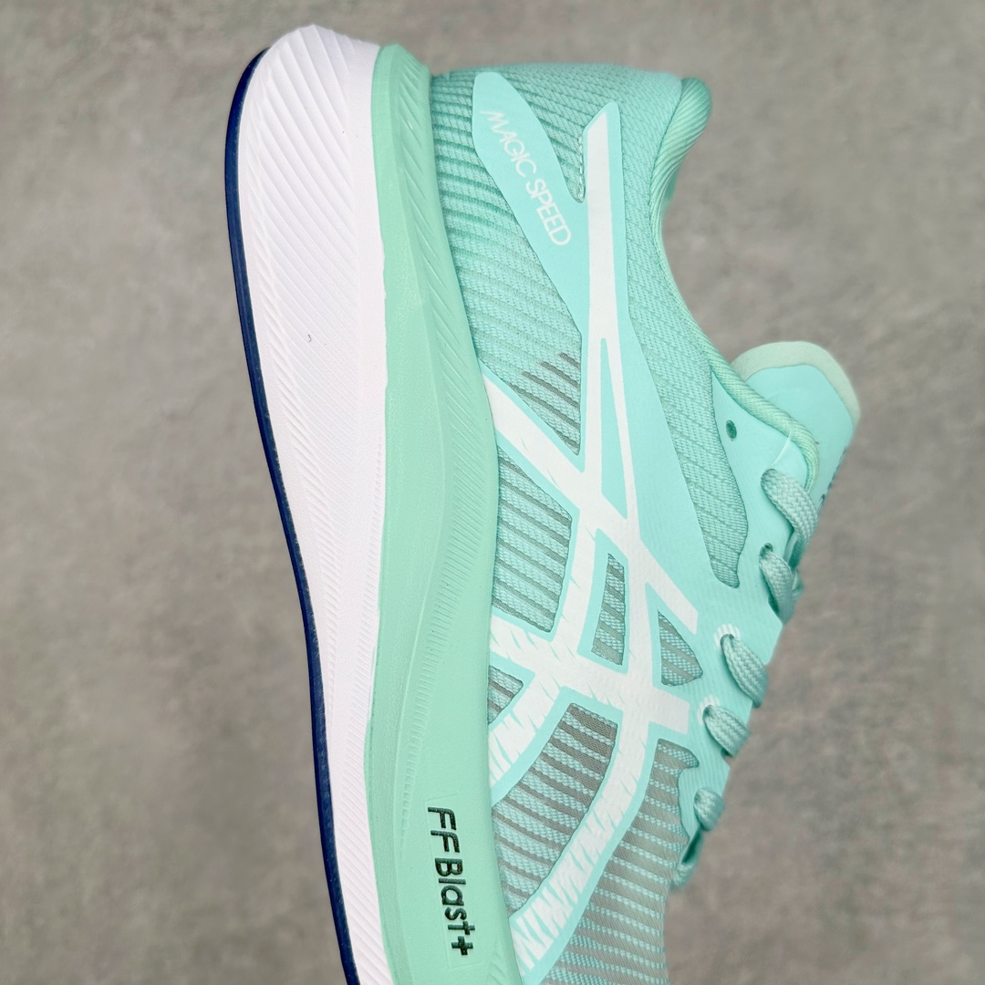 图片[6]-Asics Magic Speed 3 系列碳板竞速跑步鞋 鞋款采用亚瑟士FF BLAST CUSHIONING中底设计 为运动中带来回弾性和轻量性感受 工程网眼鞋面提供运动中所需的透气性和舒适性 内陷式碳板大底结构 带来运动时足底的舒适性和灵活性 帮助跑者获得轻盈的落地体验 尺码：36 37 38 39 39.5 40 40.5 41.5 42 42.5 43.5 44 45-选品中心
