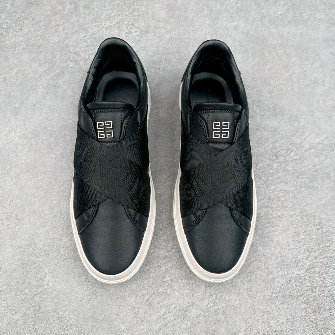 图片[2]-GIVENCHY 纪梵希 男款交叉绑带休闲板鞋 高端版本 专柜同步发售 黑色交叉绑带 独家首发尽显奢华 羊皮内里加上双层组合 脚感舒适 鞋底 原厂特供气垫tup发泡大底 轻便 舒适 随意进出专柜 尺码：39/44-选品中心