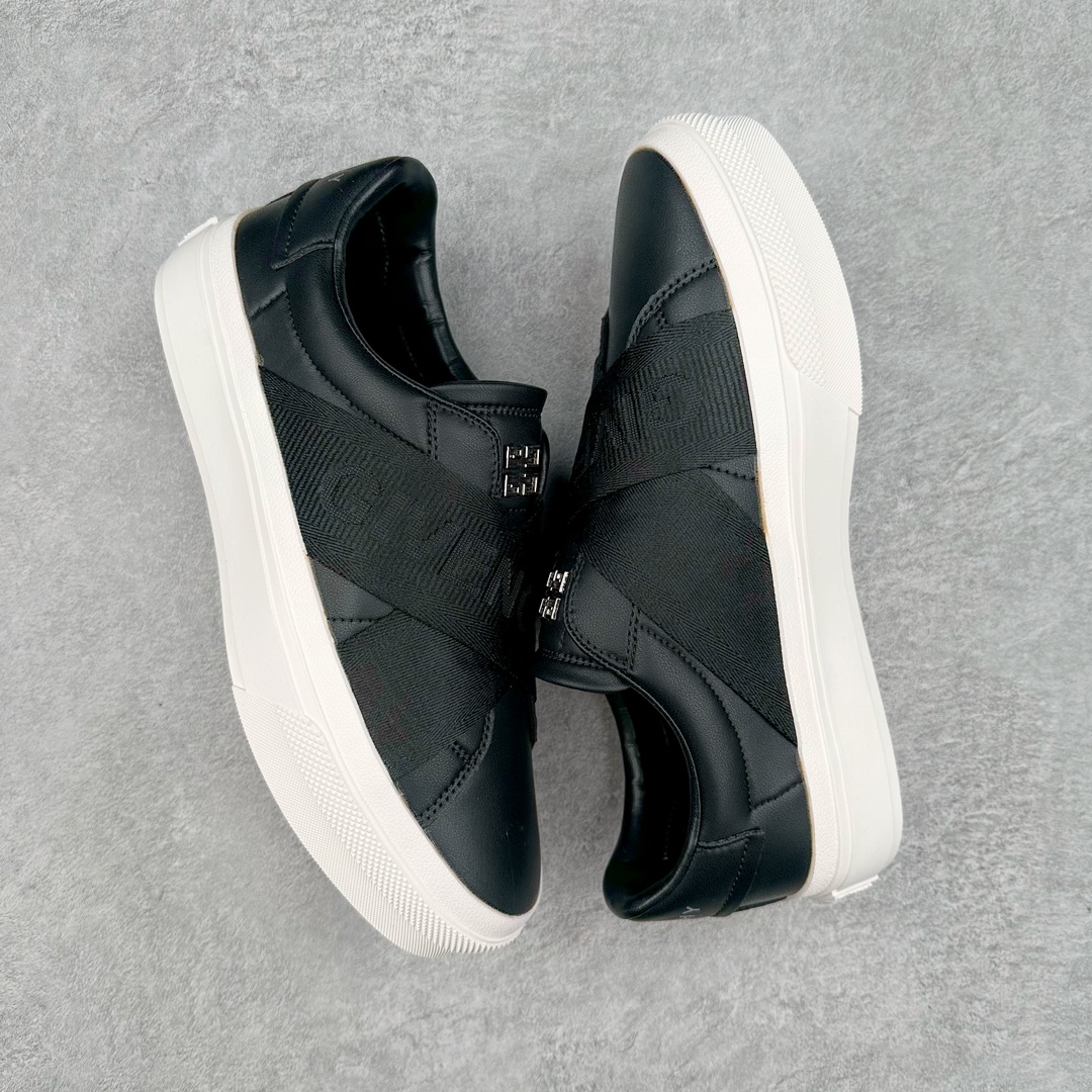 图片[3]-GIVENCHY 纪梵希 男款交叉绑带休闲板鞋 高端版本 专柜同步发售 黑色交叉绑带 独家首发尽显奢华 羊皮内里加上双层组合 脚感舒适 鞋底 原厂特供气垫tup发泡大底 轻便 舒适 随意进出专柜 尺码：39/44-选品中心