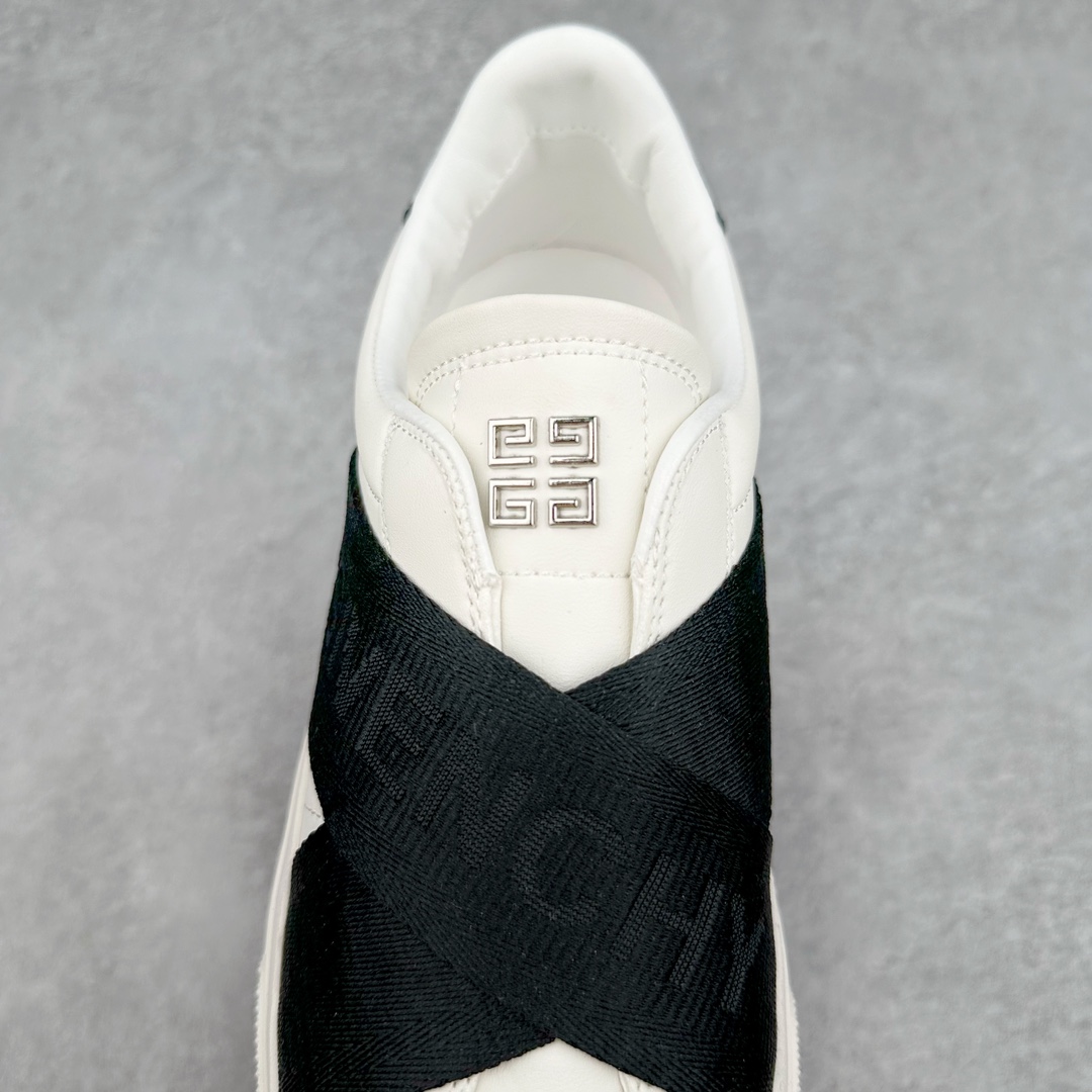 图片[5]-GIVENCHY 纪梵希 男款交叉绑带休闲板鞋 高端版本 专柜同步发售 黑色交叉绑带 独家首发尽显奢华 羊皮内里加上双层组合 脚感舒适 鞋底 原厂特供气垫tup发泡大底 轻便 舒适 随意进出专柜 尺码：39/44-选品中心