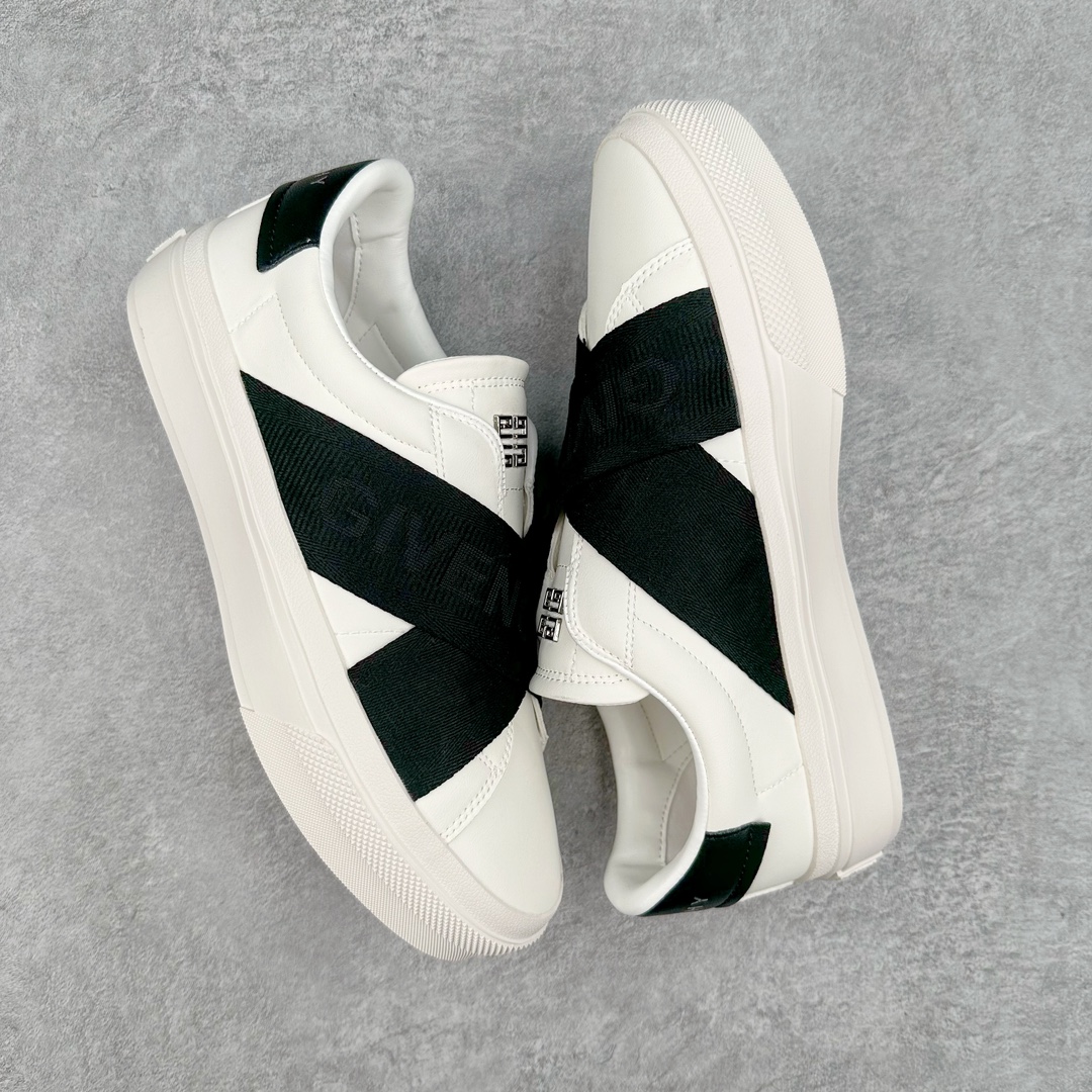 图片[3]-GIVENCHY 纪梵希 男款交叉绑带休闲板鞋 高端版本 专柜同步发售 黑色交叉绑带 独家首发尽显奢华 羊皮内里加上双层组合 脚感舒适 鞋底 原厂特供气垫tup发泡大底 轻便 舒适 随意进出专柜 尺码：39/44-选品中心