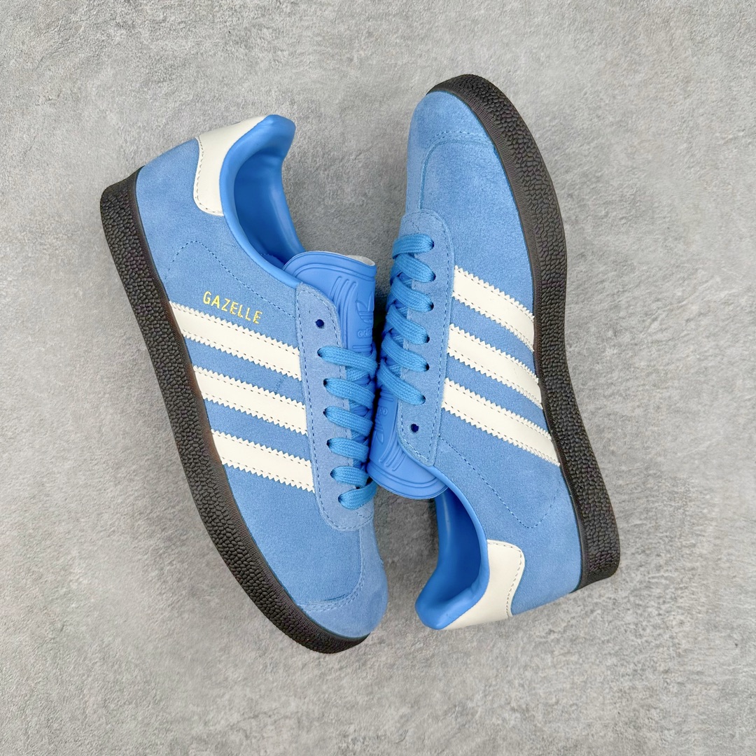 图片[3]-AD Gazelle Indoor Trainers 羚羊内训系列低帮复古百搭休闲运动德训风板鞋 ID6104 90年代经典的复刻版！自60年代以足球训练鞋面世以来,Gazelle就以其经典设计席卷全球。1991年版本的复刻,再造经典Gazelle。采用皮革打造,搭配浊色细节,让这款经典更加简约。尺码：36 36⅔ 37⅓ 38 38⅔ 39⅓ 40 40⅔ 41⅓ 42 42⅔ 43⅓ 44 45-选品中心