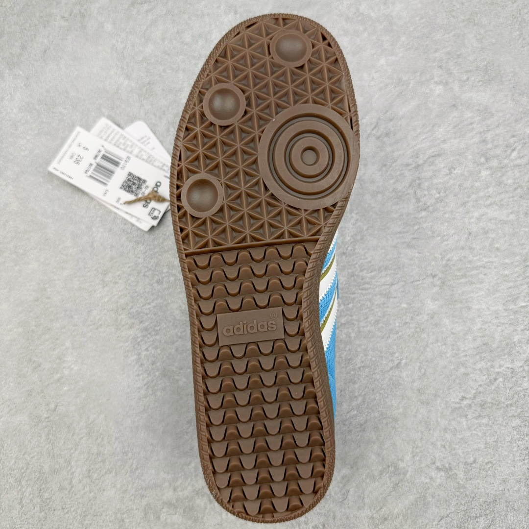 图片[9]-＃MF AD Original Samba LT 复古经典轻便板鞋 IE9170 这款桑巴鞋展示了高质量的工艺 带有装饰的超锁缝制和无缝的手感 柔软、柔软的皮革造型和标志性的3条纹完成了精致的外观 正规合身鞋带 鞋面上有绒面鞋垫 橡胶鞋底 享受正畸套筒软感 自50年代首次亮相以来就一直在赢得粉丝的青睐 尺码：36 36.5 37.5 38 38.5 39 40 40.5 41 42 42.5 43 44 44.5 45-选品中心