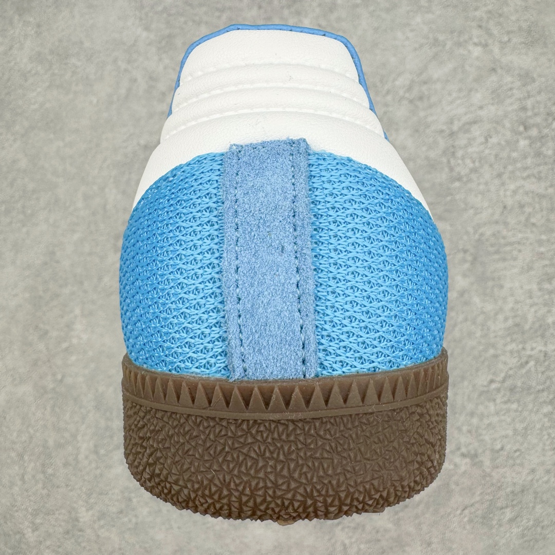 图片[8]-＃MF AD Original Samba LT 复古经典轻便板鞋 IE9170 这款桑巴鞋展示了高质量的工艺 带有装饰的超锁缝制和无缝的手感 柔软、柔软的皮革造型和标志性的3条纹完成了精致的外观 正规合身鞋带 鞋面上有绒面鞋垫 橡胶鞋底 享受正畸套筒软感 自50年代首次亮相以来就一直在赢得粉丝的青睐 尺码：36 36.5 37.5 38 38.5 39 40 40.5 41 42 42.5 43 44 44.5 45-选品中心