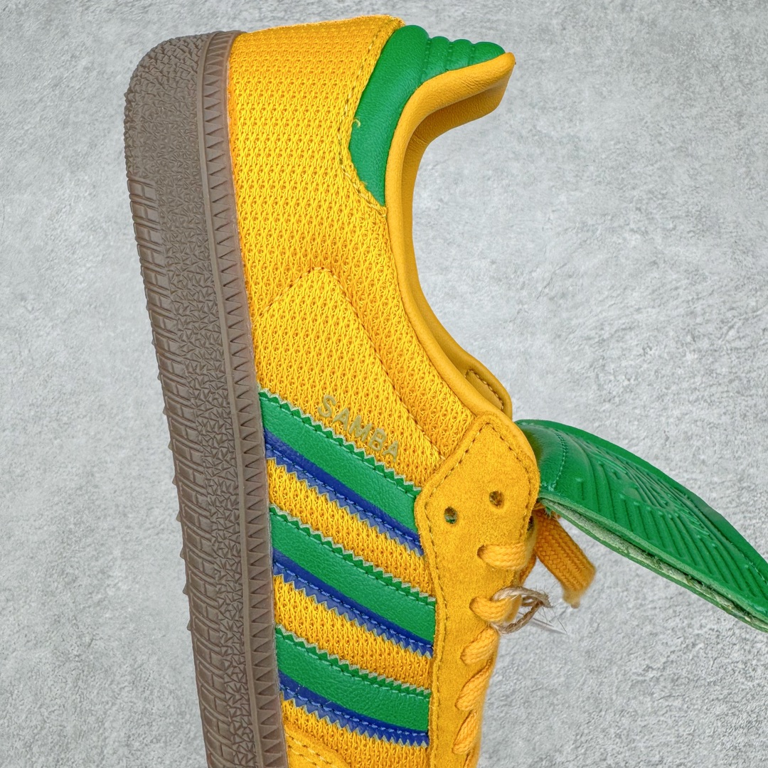 图片[6]-＃MF AD Original Samba LT 复古经典轻便板鞋 IE9165 这款桑巴鞋展示了高质量的工艺 带有装饰的超锁缝制和无缝的手感 柔软、柔软的皮革造型和标志性的3条纹完成了精致的外观 正规合身鞋带 鞋面上有绒面鞋垫 橡胶鞋底 享受正畸套筒软感 自50年代首次亮相以来就一直在赢得粉丝的青睐 尺码：36 36.5 37.5 38 38.5 39 40 40.5 41 42 42.5 43 44 44.5 45-选品中心