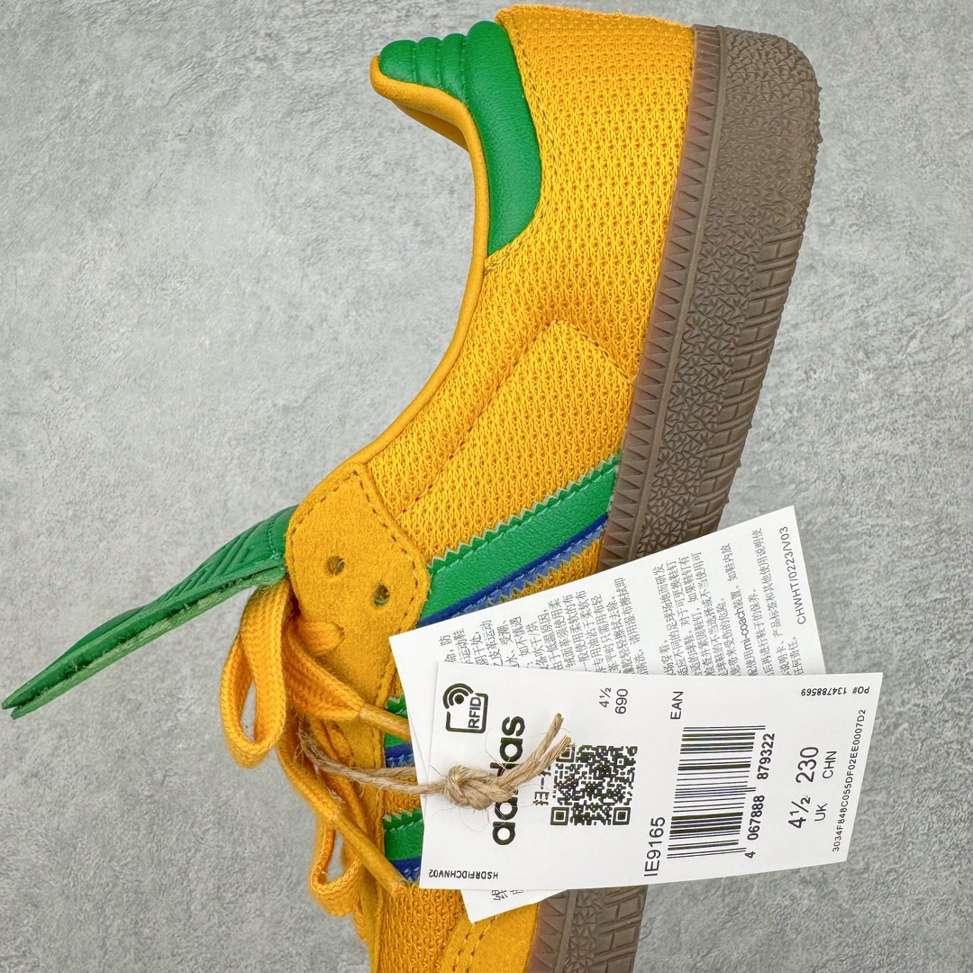 图片[7]-＃MF AD Original Samba LT 复古经典轻便板鞋 IE9165 这款桑巴鞋展示了高质量的工艺 带有装饰的超锁缝制和无缝的手感 柔软、柔软的皮革造型和标志性的3条纹完成了精致的外观 正规合身鞋带 鞋面上有绒面鞋垫 橡胶鞋底 享受正畸套筒软感 自50年代首次亮相以来就一直在赢得粉丝的青睐 尺码：36 36.5 37.5 38 38.5 39 40 40.5 41 42 42.5 43 44 44.5 45-选品中心