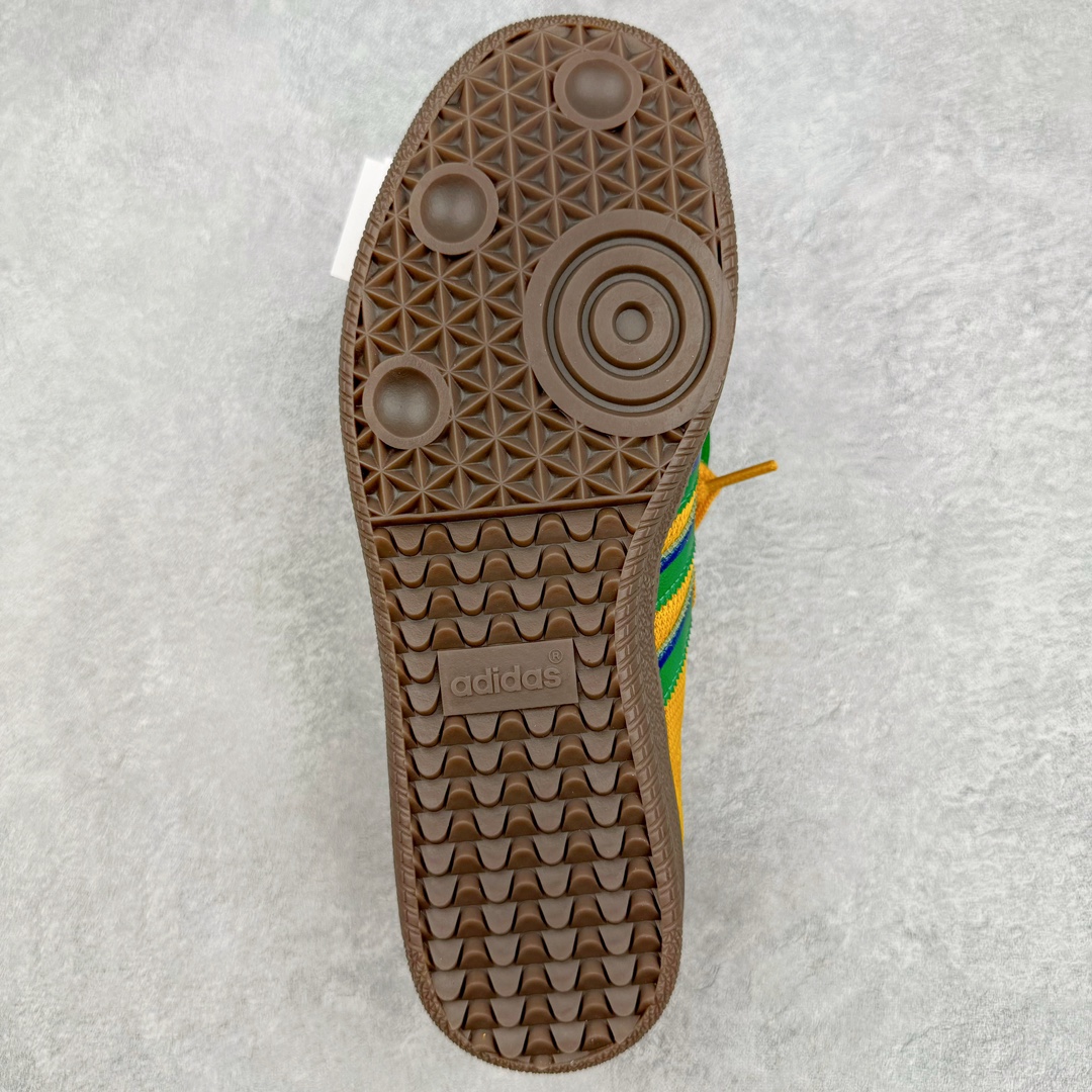 图片[9]-＃MF AD Original Samba LT 复古经典轻便板鞋 IE9165 这款桑巴鞋展示了高质量的工艺 带有装饰的超锁缝制和无缝的手感 柔软、柔软的皮革造型和标志性的3条纹完成了精致的外观 正规合身鞋带 鞋面上有绒面鞋垫 橡胶鞋底 享受正畸套筒软感 自50年代首次亮相以来就一直在赢得粉丝的青睐 尺码：36 36.5 37.5 38 38.5 39 40 40.5 41 42 42.5 43 44 44.5 45-选品中心