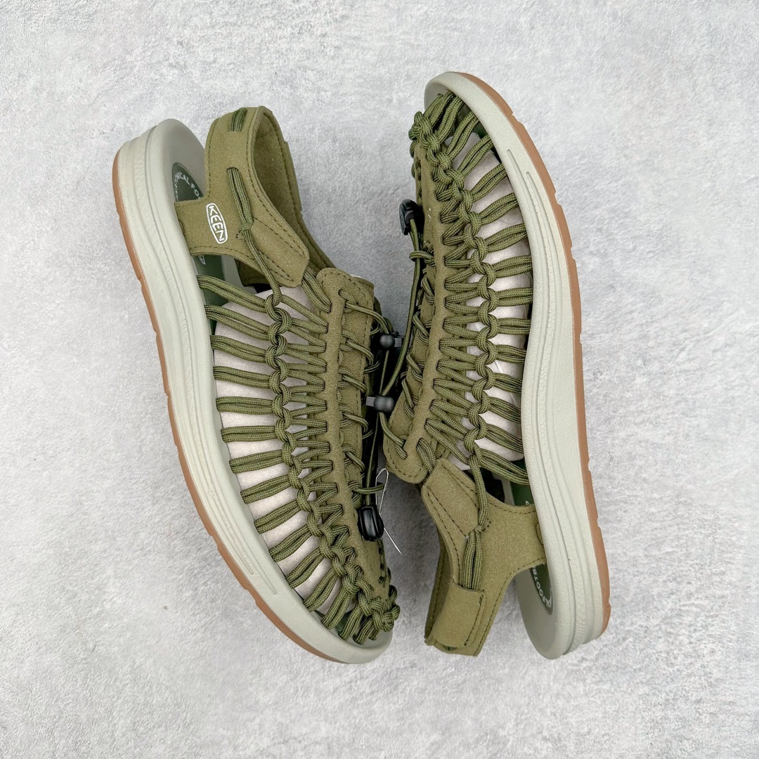 图片[3]-人气户外休闲鞋品牌-科恩Keen Uneek Flat-M 平底编织弹力穿搭溯溪涉水休闲户外凉鞋 #外贸订单出口品质#采用进口机台编制两根尼龙绳组成鞋面(快干衬里原料!!)#原装轻量级EVA中底缓震材质组合防滑橡胶外底部 夏季潮鞋,文青界的凉鞋至尊 都市机能户外品牌 KEEN 向来积极为其旗下大热鞋款 UNEEK 推出联名款，后跟为全封闭设计，快干衬里，HIGH-TRACTION橡胶外底，及轻量级EVA中底，达到轻量缓震的同时减轻重量。尺码：35 36 37 38 40 41 42 43 44 45-选品中心