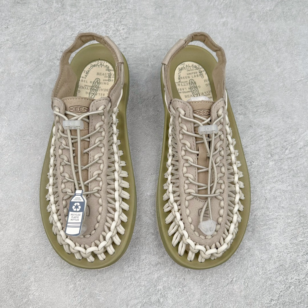 图片[2]-人气户外休闲鞋品牌-科恩Keen Uneek Flat-M 平底编织弹力穿搭溯溪涉水休闲户外凉鞋 #外贸订单出口品质#采用进口机台编制两根尼龙绳组成鞋面(快干衬里原料!!)#原装轻量级EVA中底缓震材质组合防滑橡胶外底部 夏季潮鞋,文青界的凉鞋至尊 都市机能户外品牌 KEEN 向来积极为其旗下大热鞋款 UNEEK 推出联名款，后跟为全封闭设计，快干衬里，HIGH-TRACTION橡胶外底，及轻量级EVA中底，达到轻量缓震的同时减轻重量。尺码：35 36 37 38 40 41 42 43 44 45-选品中心