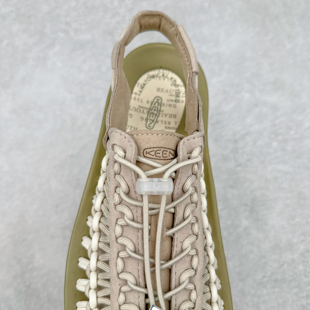 图片[5]-人气户外休闲鞋品牌-科恩Keen Uneek Flat-M 平底编织弹力穿搭溯溪涉水休闲户外凉鞋 #外贸订单出口品质#采用进口机台编制两根尼龙绳组成鞋面(快干衬里原料!!)#原装轻量级EVA中底缓震材质组合防滑橡胶外底部 夏季潮鞋,文青界的凉鞋至尊 都市机能户外品牌 KEEN 向来积极为其旗下大热鞋款 UNEEK 推出联名款，后跟为全封闭设计，快干衬里，HIGH-TRACTION橡胶外底，及轻量级EVA中底，达到轻量缓震的同时减轻重量。尺码：35 36 37 38 40 41 42 43 44 45-选品中心