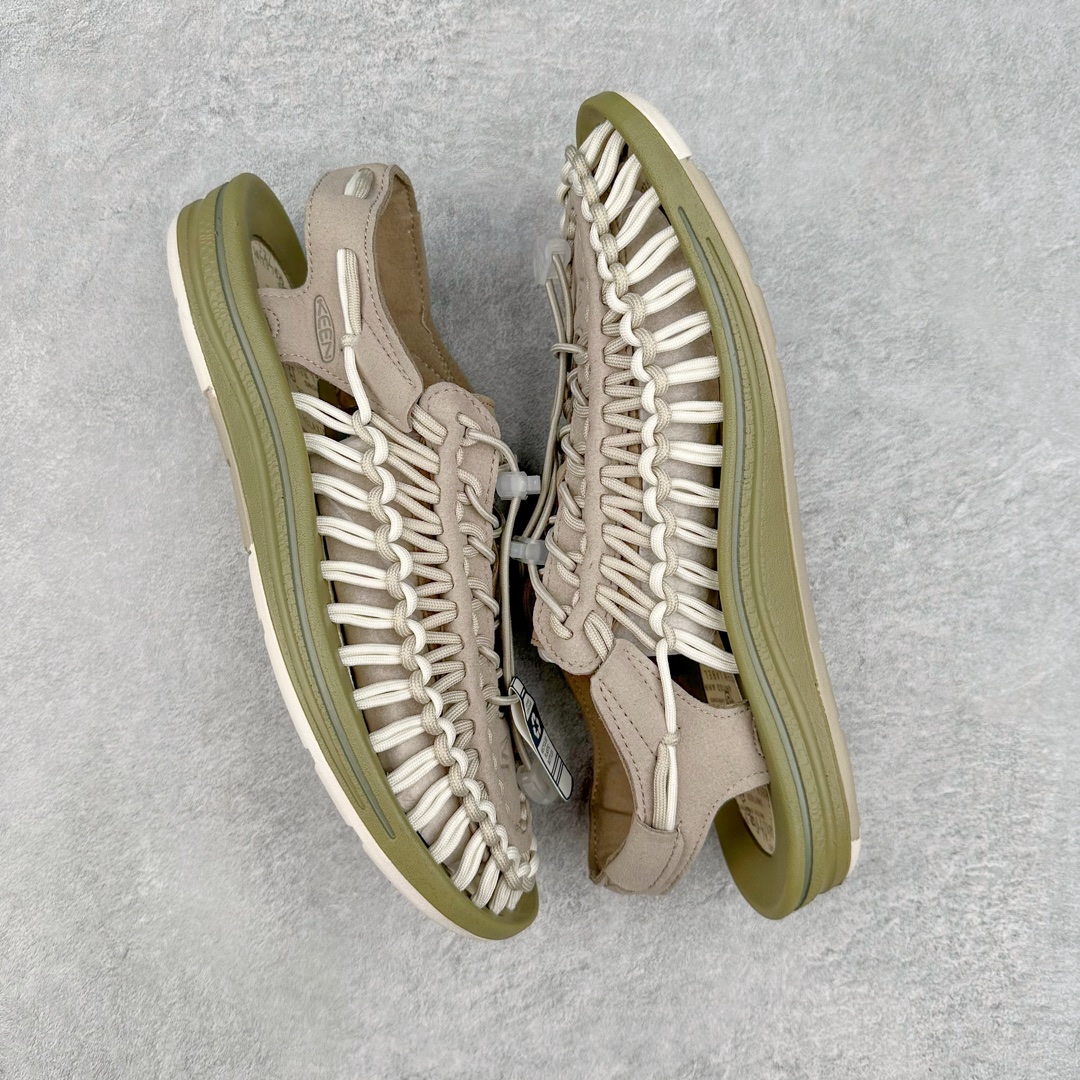 图片[3]-人气户外休闲鞋品牌-科恩Keen Uneek Flat-M 平底编织弹力穿搭溯溪涉水休闲户外凉鞋 #外贸订单出口品质#采用进口机台编制两根尼龙绳组成鞋面(快干衬里原料!!)#原装轻量级EVA中底缓震材质组合防滑橡胶外底部 夏季潮鞋,文青界的凉鞋至尊 都市机能户外品牌 KEEN 向来积极为其旗下大热鞋款 UNEEK 推出联名款，后跟为全封闭设计，快干衬里，HIGH-TRACTION橡胶外底，及轻量级EVA中底，达到轻量缓震的同时减轻重量。尺码：35 36 37 38 40 41 42 43 44 45-选品中心