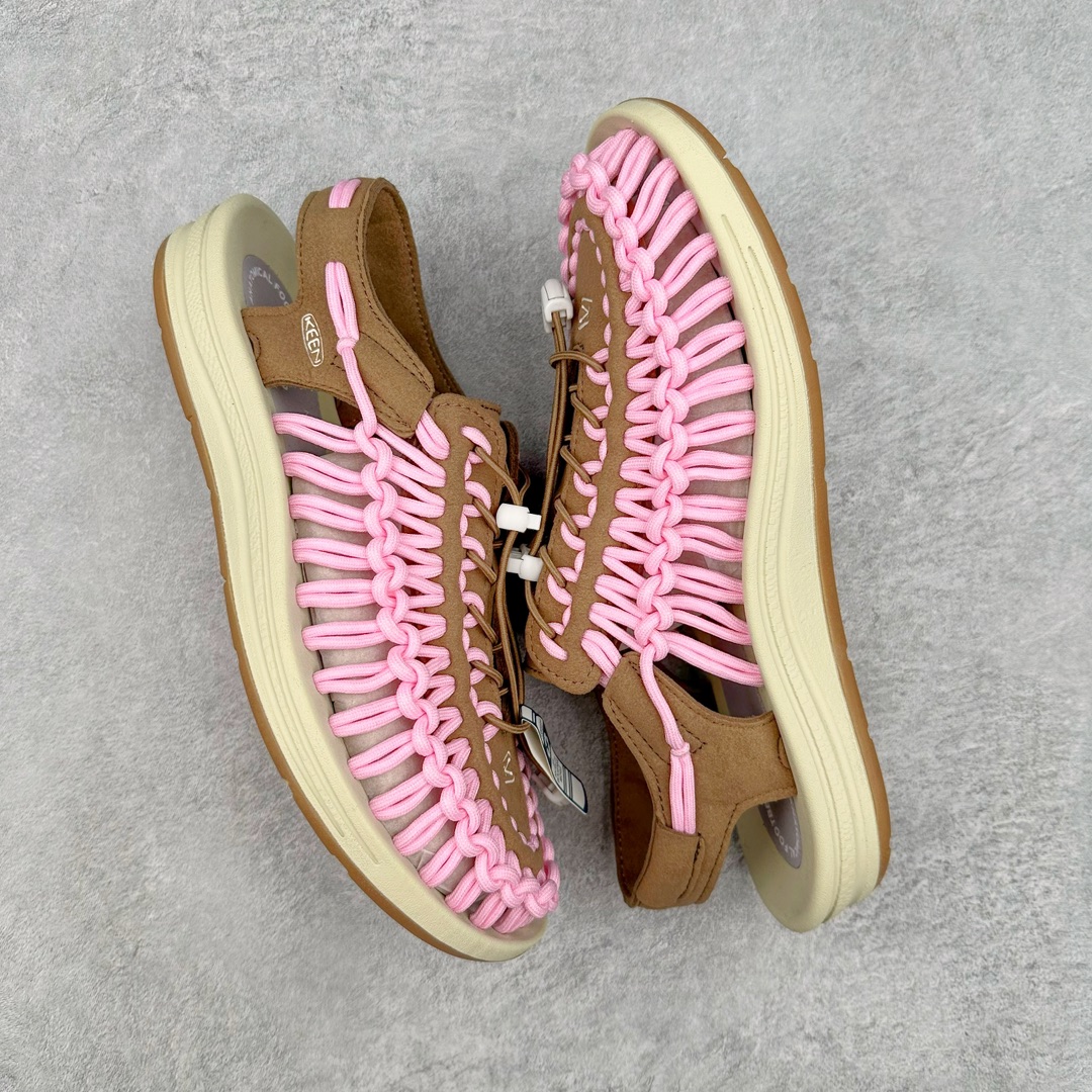 图片[3]-人气户外休闲鞋品牌-科恩Keen Uneek Flat-M 平底编织弹力穿搭溯溪涉水休闲户外凉鞋 #外贸订单出口品质#采用进口机台编制两根尼龙绳组成鞋面(快干衬里原料!!)#原装轻量级EVA中底缓震材质组合防滑橡胶外底部 夏季潮鞋,文青界的凉鞋至尊 都市机能户外品牌 KEEN 向来积极为其旗下大热鞋款 UNEEK 推出联名款，后跟为全封闭设计，快干衬里，HIGH-TRACTION橡胶外底，及轻量级EVA中底，达到轻量缓震的同时减轻重量。尺码：35 36 37 38 40 41 42 43 44 45-选品中心