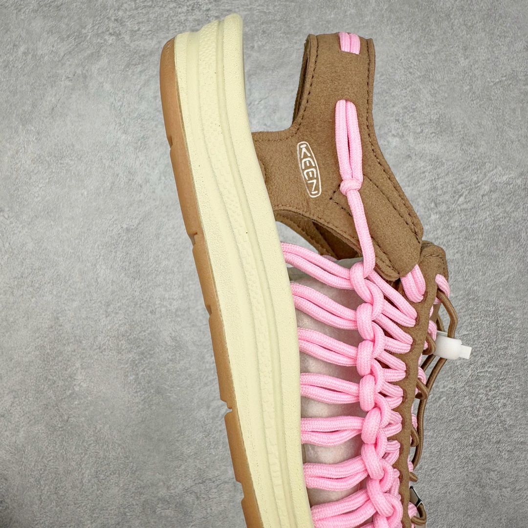 图片[6]-人气户外休闲鞋品牌-科恩Keen Uneek Flat-M 平底编织弹力穿搭溯溪涉水休闲户外凉鞋 #外贸订单出口品质#采用进口机台编制两根尼龙绳组成鞋面(快干衬里原料!!)#原装轻量级EVA中底缓震材质组合防滑橡胶外底部 夏季潮鞋,文青界的凉鞋至尊 都市机能户外品牌 KEEN 向来积极为其旗下大热鞋款 UNEEK 推出联名款，后跟为全封闭设计，快干衬里，HIGH-TRACTION橡胶外底，及轻量级EVA中底，达到轻量缓震的同时减轻重量。尺码：35 36 37 38 40 41 42 43 44 45-选品中心