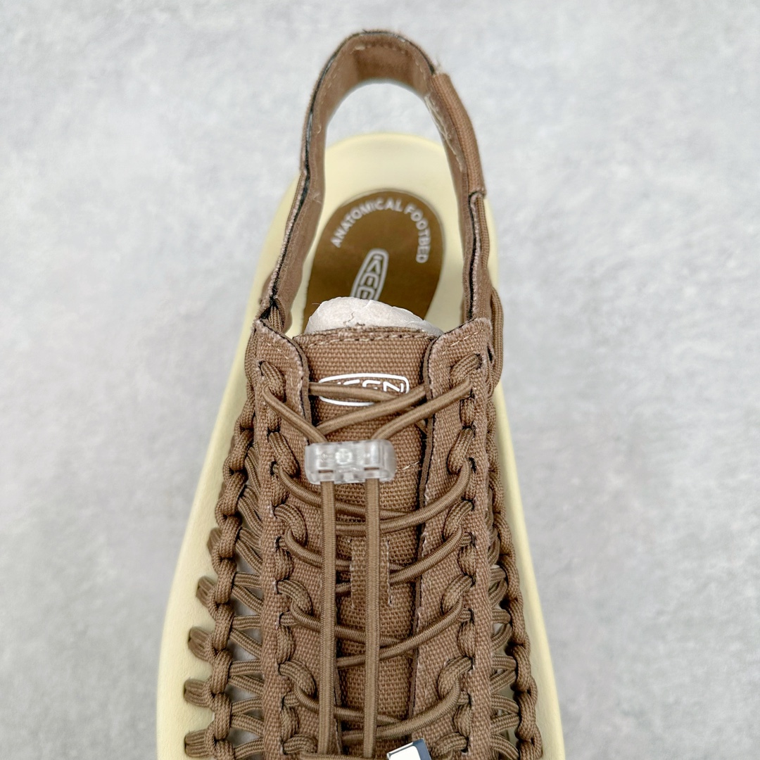 图片[5]-人气户外休闲鞋品牌-科恩Keen Uneek Flat-M 平底编织弹力穿搭溯溪涉水休闲户外凉鞋 #外贸订单出口品质#采用进口机台编制两根尼龙绳组成鞋面(快干衬里原料!!)#原装轻量级EVA中底缓震材质组合防滑橡胶外底部 夏季潮鞋,文青界的凉鞋至尊 都市机能户外品牌 KEEN 向来积极为其旗下大热鞋款 UNEEK 推出联名款，后跟为全封闭设计，快干衬里，HIGH-TRACTION橡胶外底，及轻量级EVA中底，达到轻量缓震的同时减轻重量。尺码：35 36 37 38 40 41 42 43 44 45-选品中心