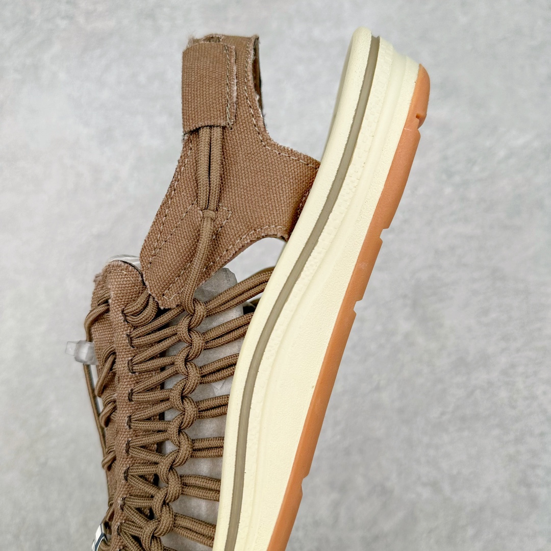 图片[7]-人气户外休闲鞋品牌-科恩Keen Uneek Flat-M 平底编织弹力穿搭溯溪涉水休闲户外凉鞋 #外贸订单出口品质#采用进口机台编制两根尼龙绳组成鞋面(快干衬里原料!!)#原装轻量级EVA中底缓震材质组合防滑橡胶外底部 夏季潮鞋,文青界的凉鞋至尊 都市机能户外品牌 KEEN 向来积极为其旗下大热鞋款 UNEEK 推出联名款，后跟为全封闭设计，快干衬里，HIGH-TRACTION橡胶外底，及轻量级EVA中底，达到轻量缓震的同时减轻重量。尺码：35 36 37 38 40 41 42 43 44 45-选品中心