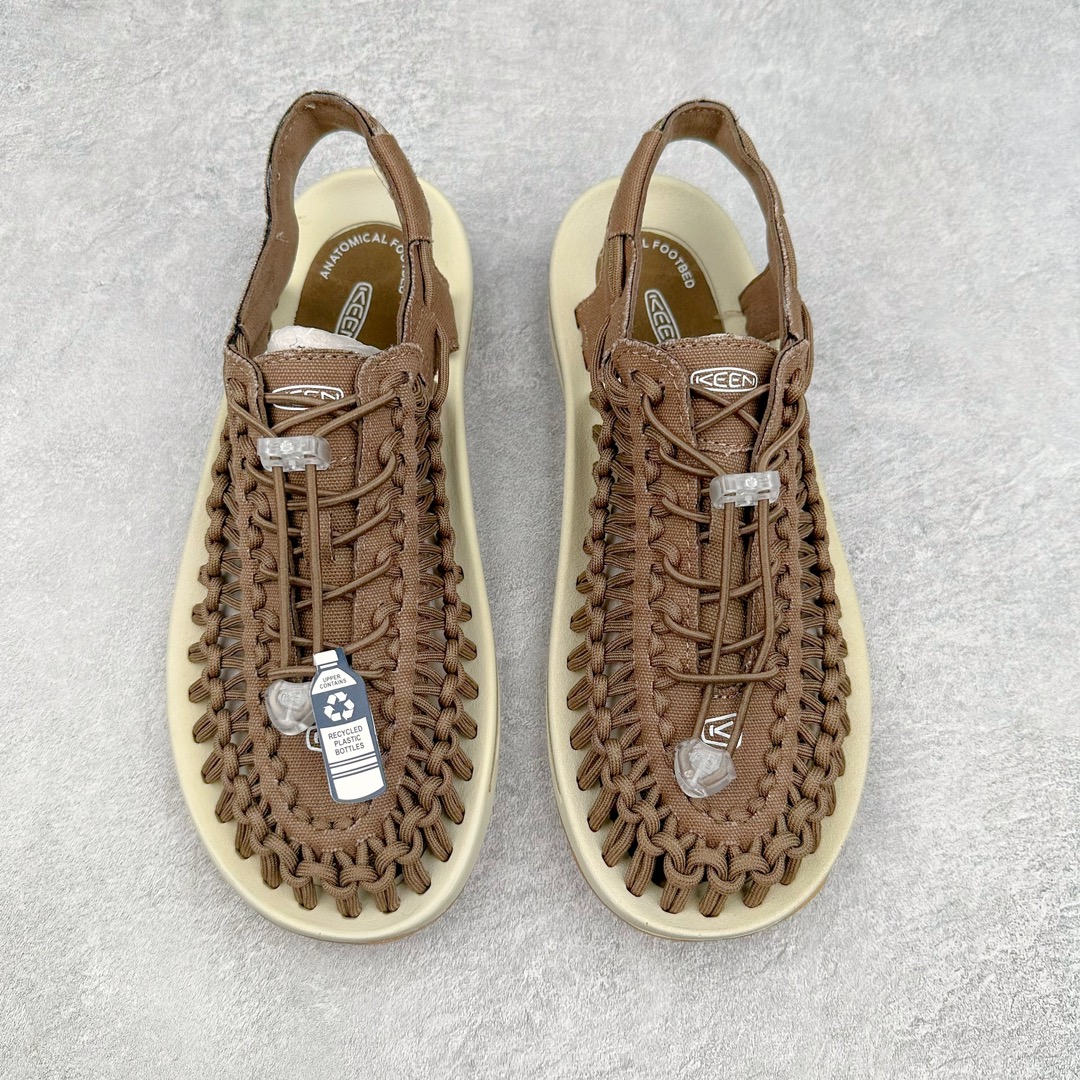 图片[2]-人气户外休闲鞋品牌-科恩Keen Uneek Flat-M 平底编织弹力穿搭溯溪涉水休闲户外凉鞋 #外贸订单出口品质#采用进口机台编制两根尼龙绳组成鞋面(快干衬里原料!!)#原装轻量级EVA中底缓震材质组合防滑橡胶外底部 夏季潮鞋,文青界的凉鞋至尊 都市机能户外品牌 KEEN 向来积极为其旗下大热鞋款 UNEEK 推出联名款，后跟为全封闭设计，快干衬里，HIGH-TRACTION橡胶外底，及轻量级EVA中底，达到轻量缓震的同时减轻重量。尺码：35 36 37 38 40 41 42 43 44 45-选品中心