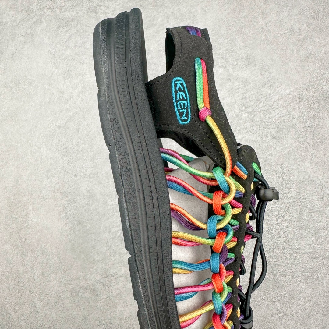 图片[6]-人气户外休闲鞋品牌-科恩Keen Uneek Flat-M 平底编织弹力穿搭溯溪涉水休闲户外凉鞋 #外贸订单出口品质#采用进口机台编制两根尼龙绳组成鞋面(快干衬里原料!!)#原装轻量级EVA中底缓震材质组合防滑橡胶外底部 夏季潮鞋,文青界的凉鞋至尊 都市机能户外品牌 KEEN 向来积极为其旗下大热鞋款 UNEEK 推出联名款，后跟为全封闭设计，快干衬里，HIGH-TRACTION橡胶外底，及轻量级EVA中底，达到轻量缓震的同时减轻重量。尺码：35 36 37 38 40 41 42 43 44 45-选品中心