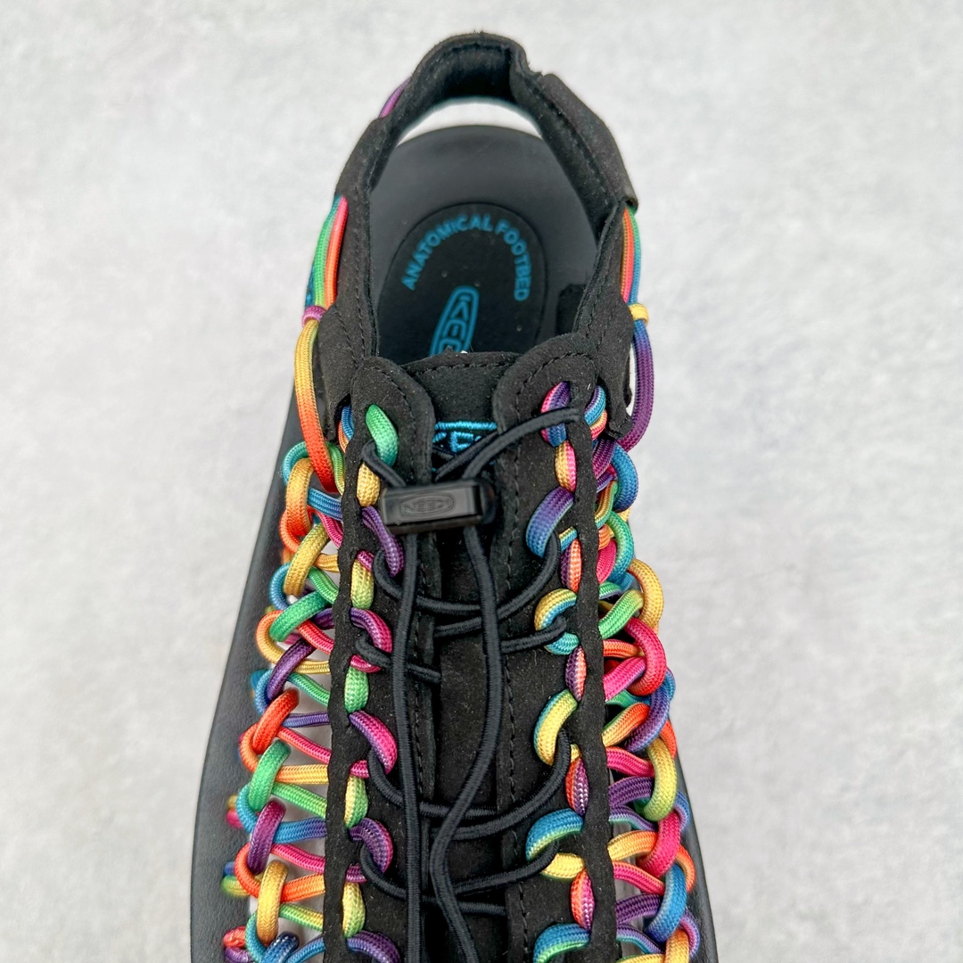 图片[5]-人气户外休闲鞋品牌-科恩Keen Uneek Flat-M 平底编织弹力穿搭溯溪涉水休闲户外凉鞋 #外贸订单出口品质#采用进口机台编制两根尼龙绳组成鞋面(快干衬里原料!!)#原装轻量级EVA中底缓震材质组合防滑橡胶外底部 夏季潮鞋,文青界的凉鞋至尊 都市机能户外品牌 KEEN 向来积极为其旗下大热鞋款 UNEEK 推出联名款，后跟为全封闭设计，快干衬里，HIGH-TRACTION橡胶外底，及轻量级EVA中底，达到轻量缓震的同时减轻重量。尺码：35 36 37 38 40 41 42 43 44 45-选品中心