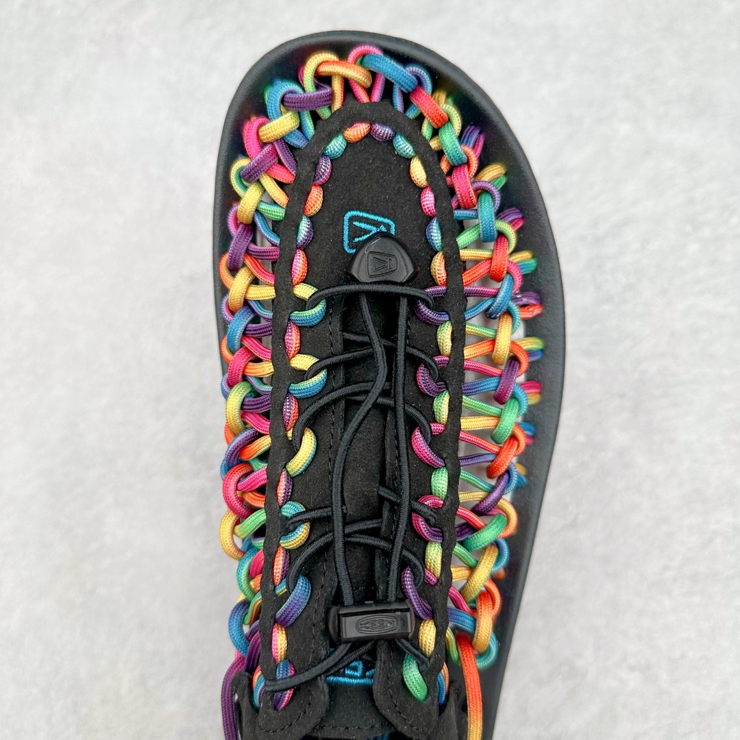 图片[4]-人气户外休闲鞋品牌-科恩Keen Uneek Flat-M 平底编织弹力穿搭溯溪涉水休闲户外凉鞋 #外贸订单出口品质#采用进口机台编制两根尼龙绳组成鞋面(快干衬里原料!!)#原装轻量级EVA中底缓震材质组合防滑橡胶外底部 夏季潮鞋,文青界的凉鞋至尊 都市机能户外品牌 KEEN 向来积极为其旗下大热鞋款 UNEEK 推出联名款，后跟为全封闭设计，快干衬里，HIGH-TRACTION橡胶外底，及轻量级EVA中底，达到轻量缓震的同时减轻重量。尺码：35 36 37 38 40 41 42 43 44 45-选品中心