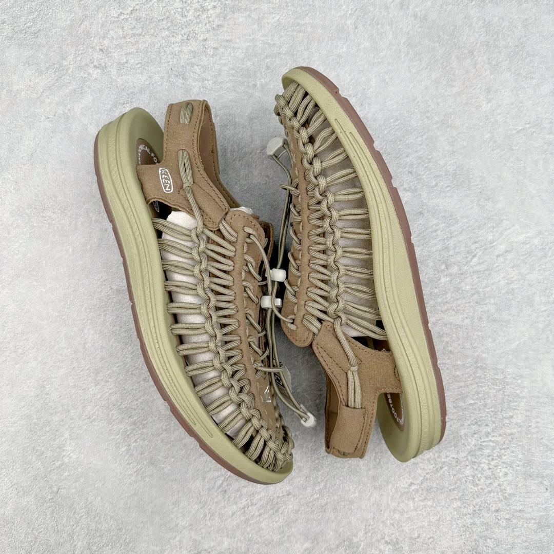 图片[3]-人气户外休闲鞋品牌-科恩Keen Uneek Flat-M 平底编织弹力穿搭溯溪涉水休闲户外凉鞋 #外贸订单出口品质#采用进口机台编制两根尼龙绳组成鞋面(快干衬里原料!!)#原装轻量级EVA中底缓震材质组合防滑橡胶外底部 夏季潮鞋,文青界的凉鞋至尊 都市机能户外品牌 KEEN 向来积极为其旗下大热鞋款 UNEEK 推出联名款，后跟为全封闭设计，快干衬里，HIGH-TRACTION橡胶外底，及轻量级EVA中底，达到轻量缓震的同时减轻重量。尺码：35 36 37 38 40 41 42 43 44 45-选品中心
