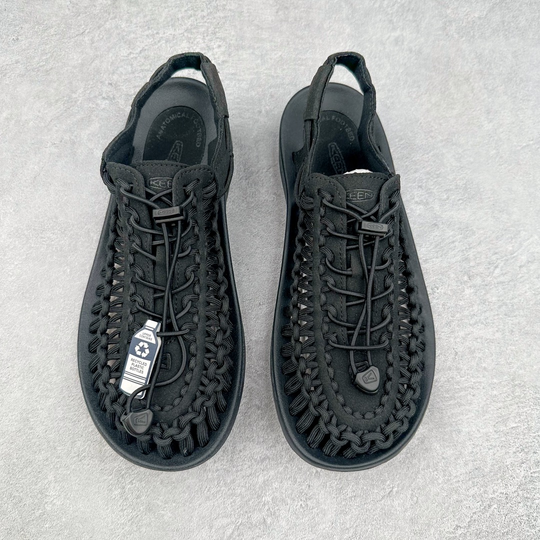 图片[2]-人气户外休闲鞋品牌-科恩Keen Uneek Flat-M 平底编织弹力穿搭溯溪涉水休闲户外凉鞋 #外贸订单出口品质#采用进口机台编制两根尼龙绳组成鞋面(快干衬里原料!!)#原装轻量级EVA中底缓震材质组合防滑橡胶外底部 夏季潮鞋,文青界的凉鞋至尊 都市机能户外品牌 KEEN 向来积极为其旗下大热鞋款 UNEEK 推出联名款，后跟为全封闭设计，快干衬里，HIGH-TRACTION橡胶外底，及轻量级EVA中底，达到轻量缓震的同时减轻重量。尺码：35 36 37 38 40 41 42 43 44 45-选品中心